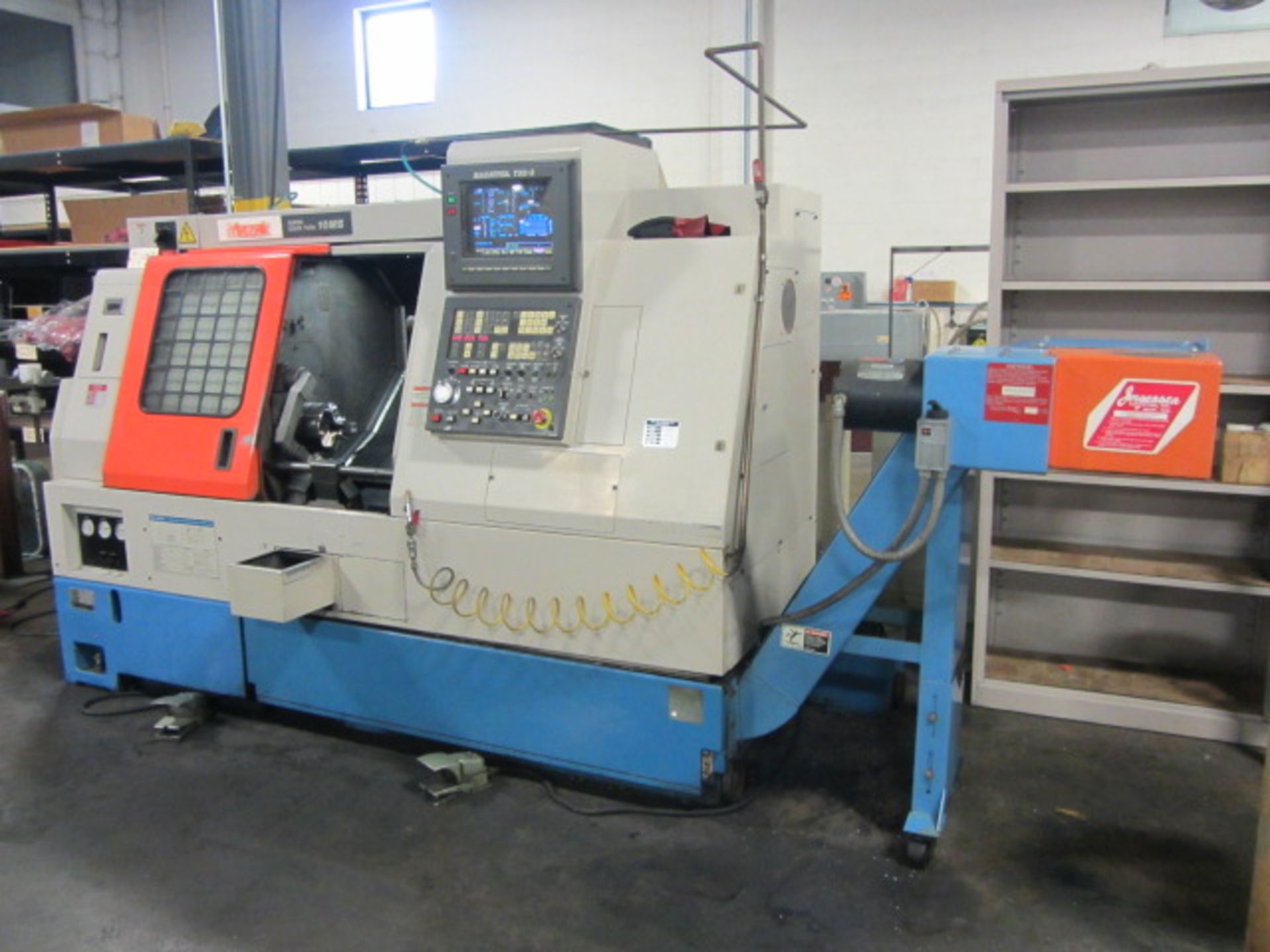 Mazak Super Quick Turn 10MS CNC Turning Center with Sub-Spindle, Milling, 6'' 3-Jaw Power Chuck, - Bild 6 aus 8