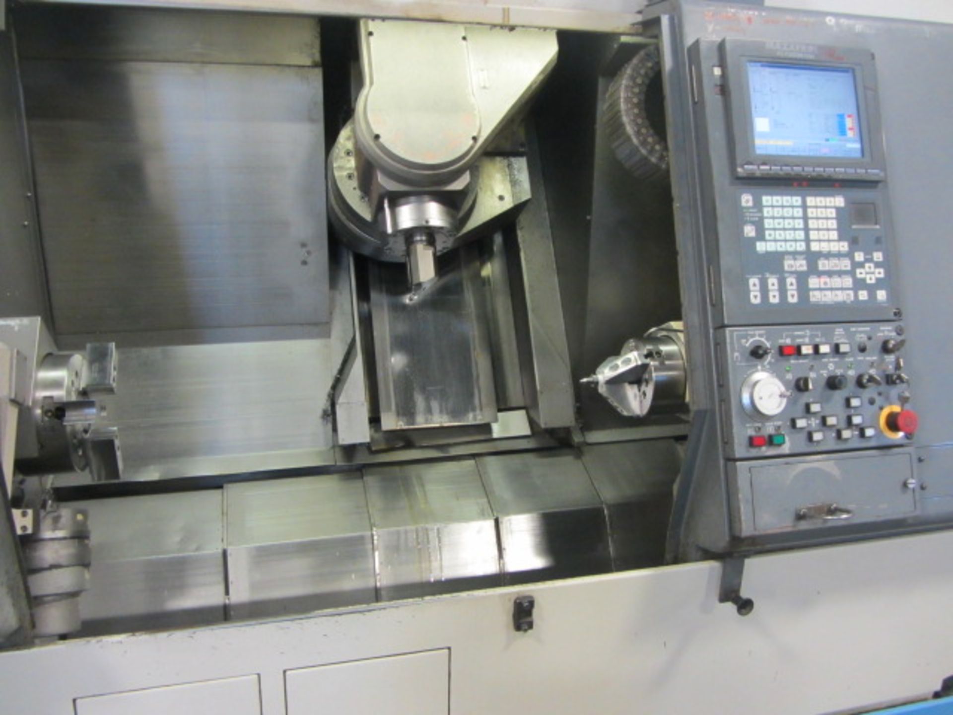 Mazak Integrex 200SY CNC Turning Center with Sub-Spindle, Milling & Y-Axis, 8'' Chuck on Main - Image 3 of 9
