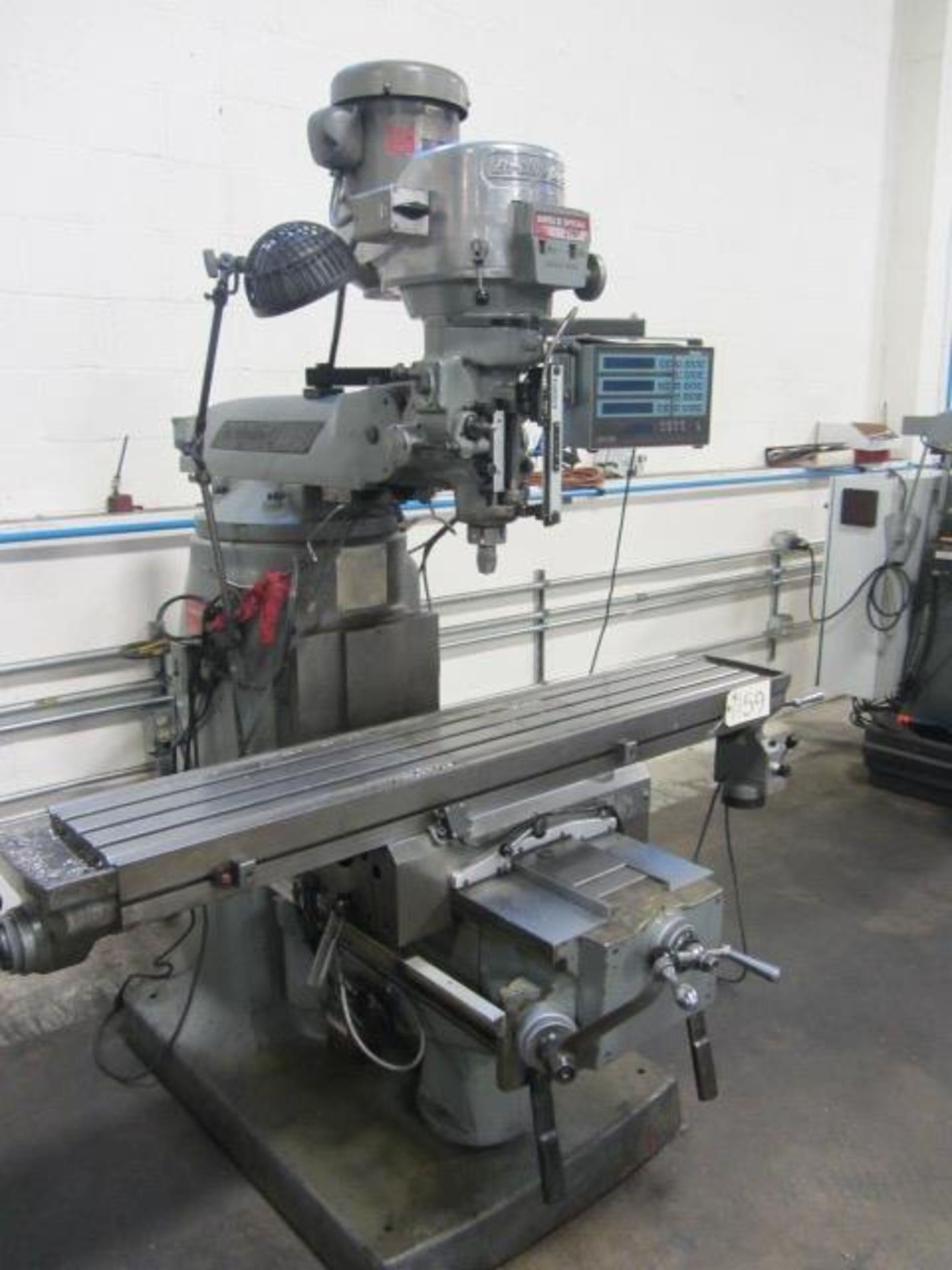 Bridgeport Series II Special Vertical Milling Machine with 11'' x 58'' Power Feed Table, R-8 Spindle - Bild 5 aus 7