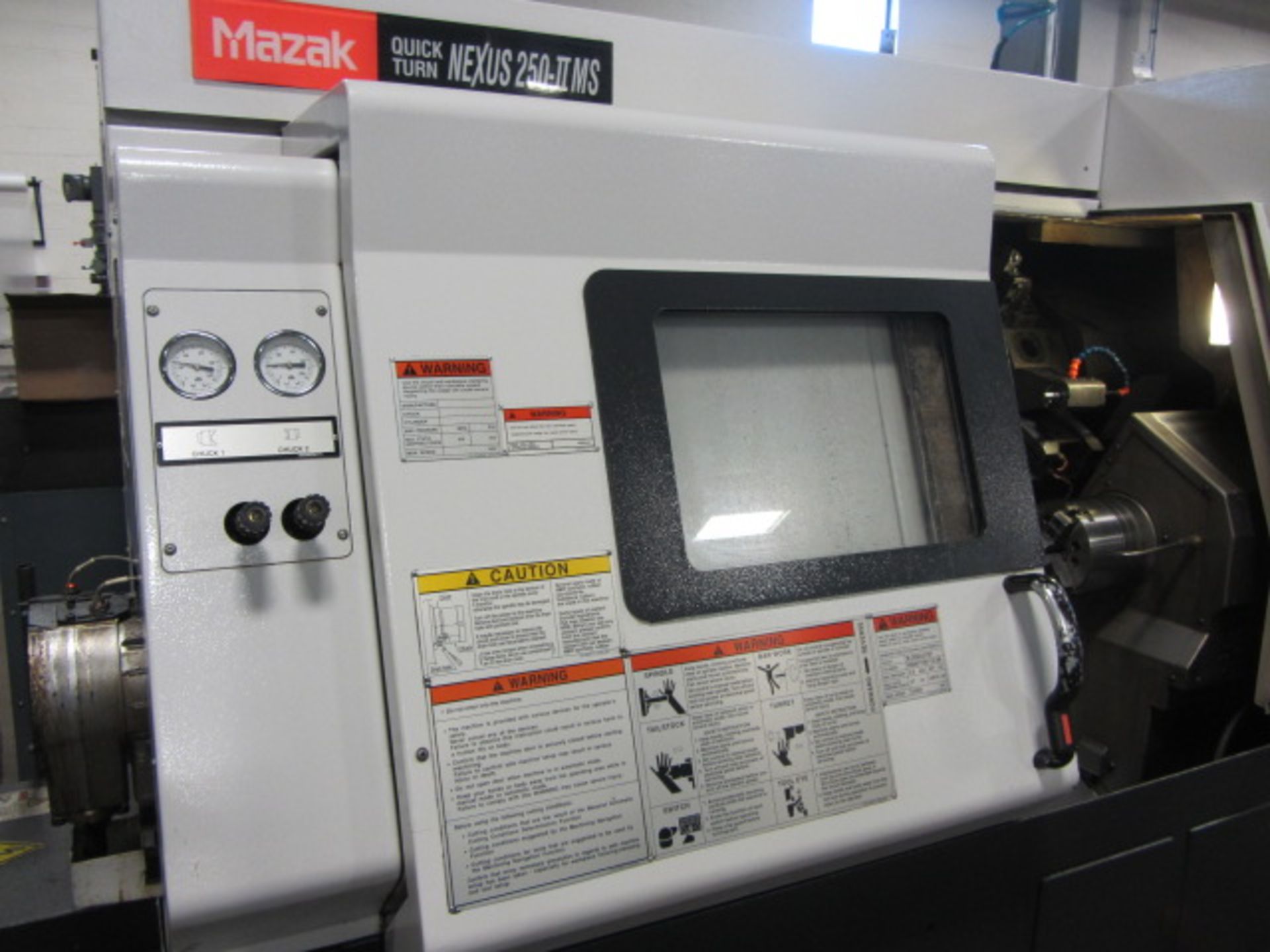 Mazak Quick Turn Nexus 250-II MS CNC Turning Center with Sub-Spindle, Milling, 10'' Main Chuck on - Bild 9 aus 9