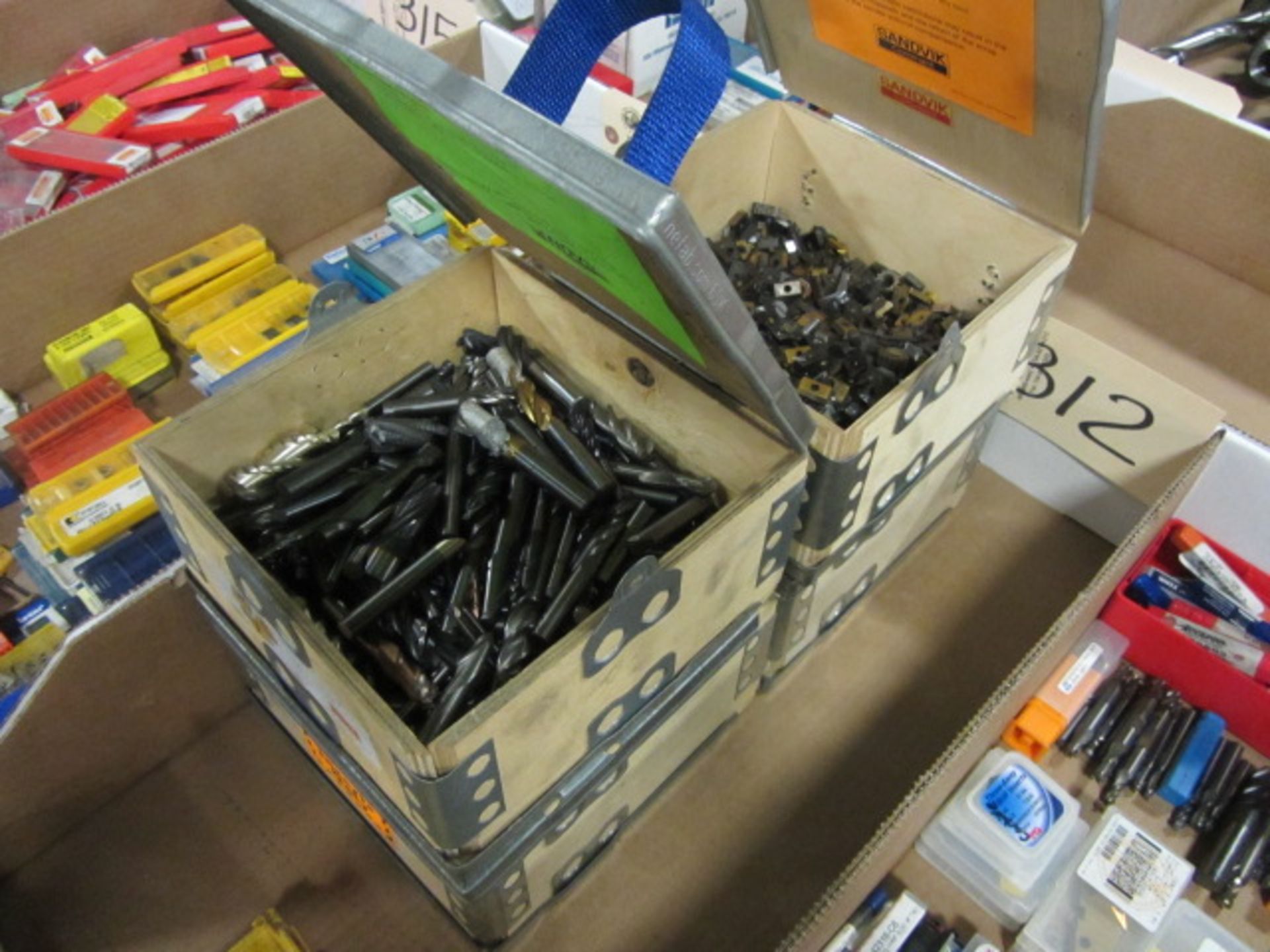 Approx 100 lbs of Carbide Inserts