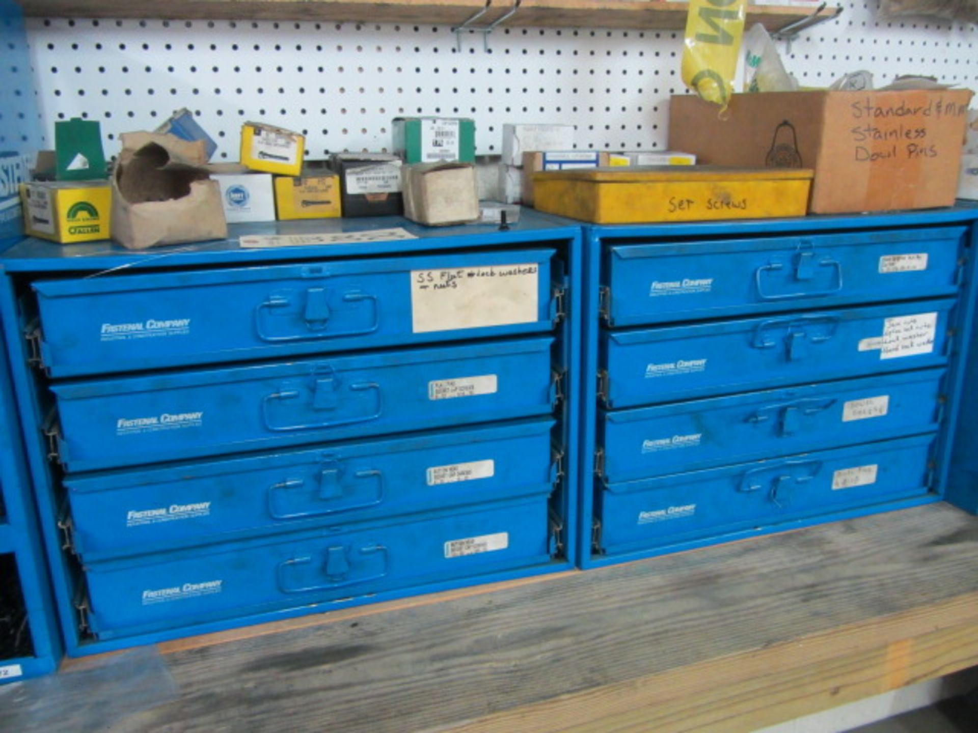 (8) Fastenal Slide Out Drawers