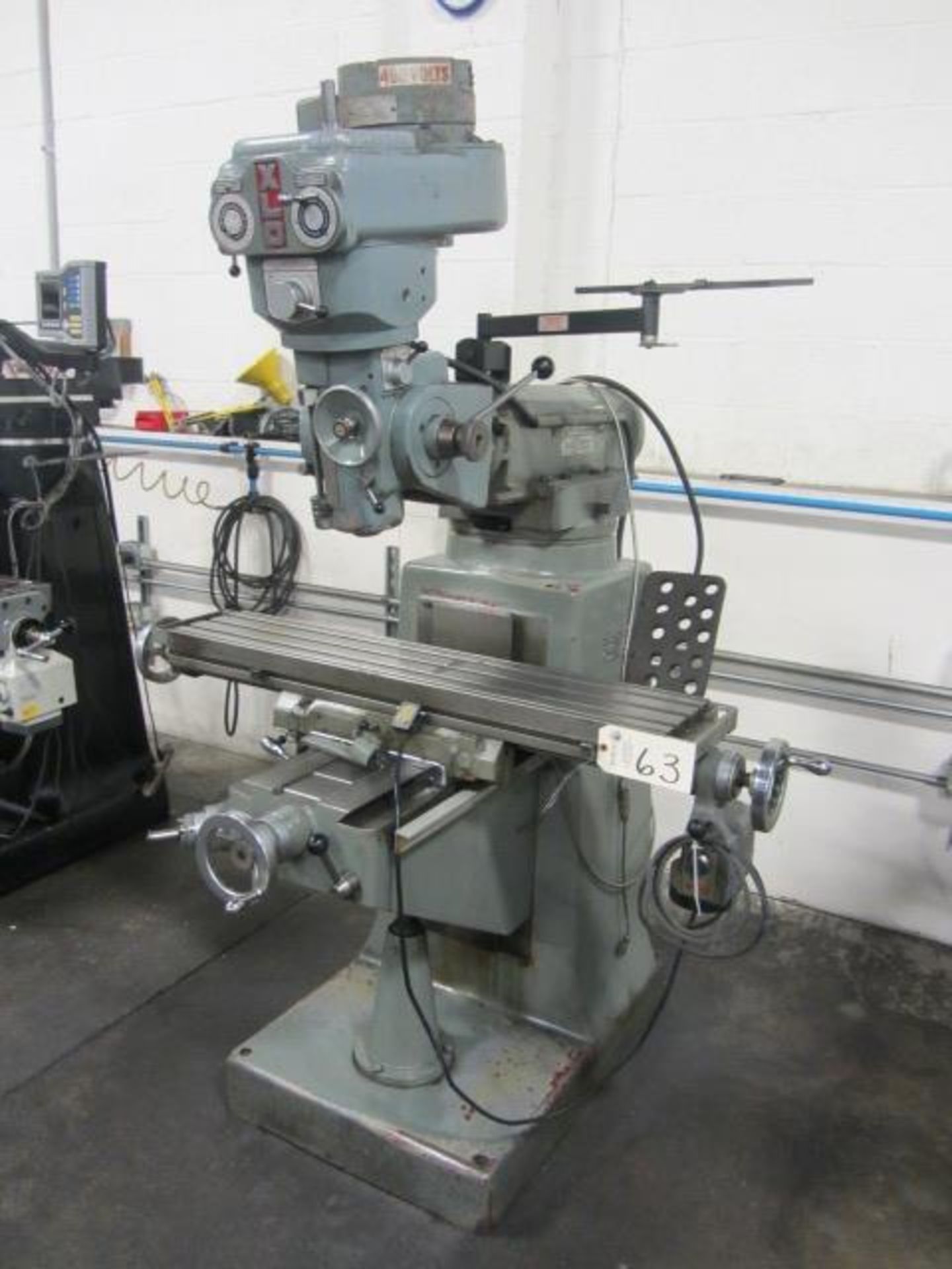 Ex-Cell-O Vari-Speed Vertical Milling Machine with 9'' x 42'' Power Feed Table, #30 Taper Spindle