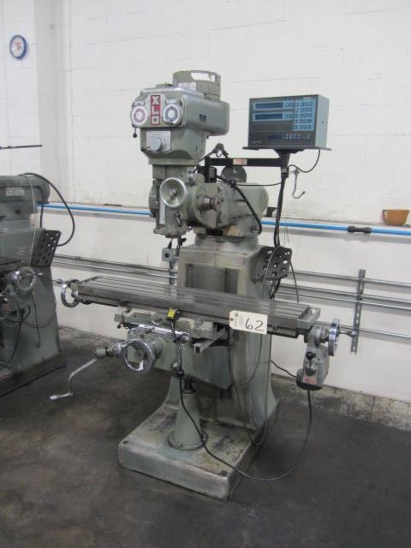 Ex-Cell-O Vari-Speed Vertical Milling Machine with 9'' x 42'' Power Feed Table, #30 Taper Spindle