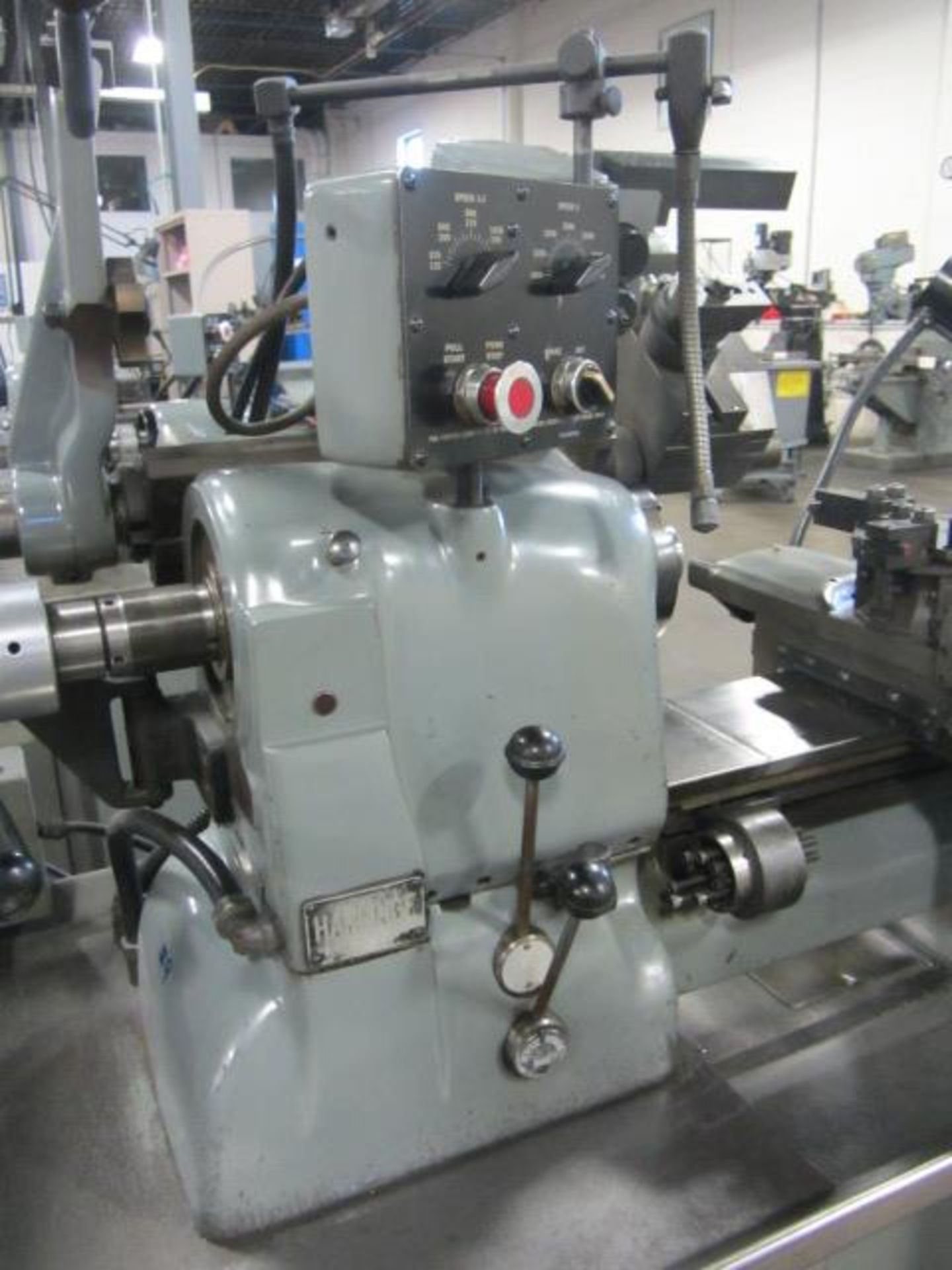 Hardinge HC Turret Lathe with 8 Station Turret, 5 `C' Collet Closer, Variable Carriage Feeds & - Bild 2 aus 6