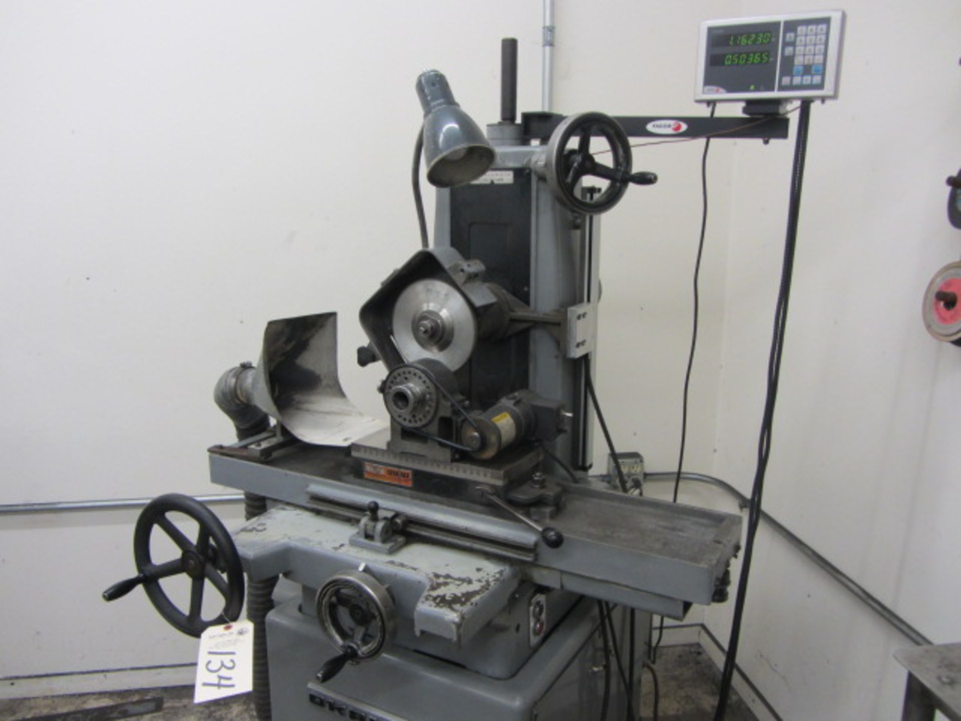 Okamoto OMA-350 6'' x 12'' Hand Feed Surface Grinder with Permanent Magnetic Chuck, Fagor Innova - Image 4 of 6