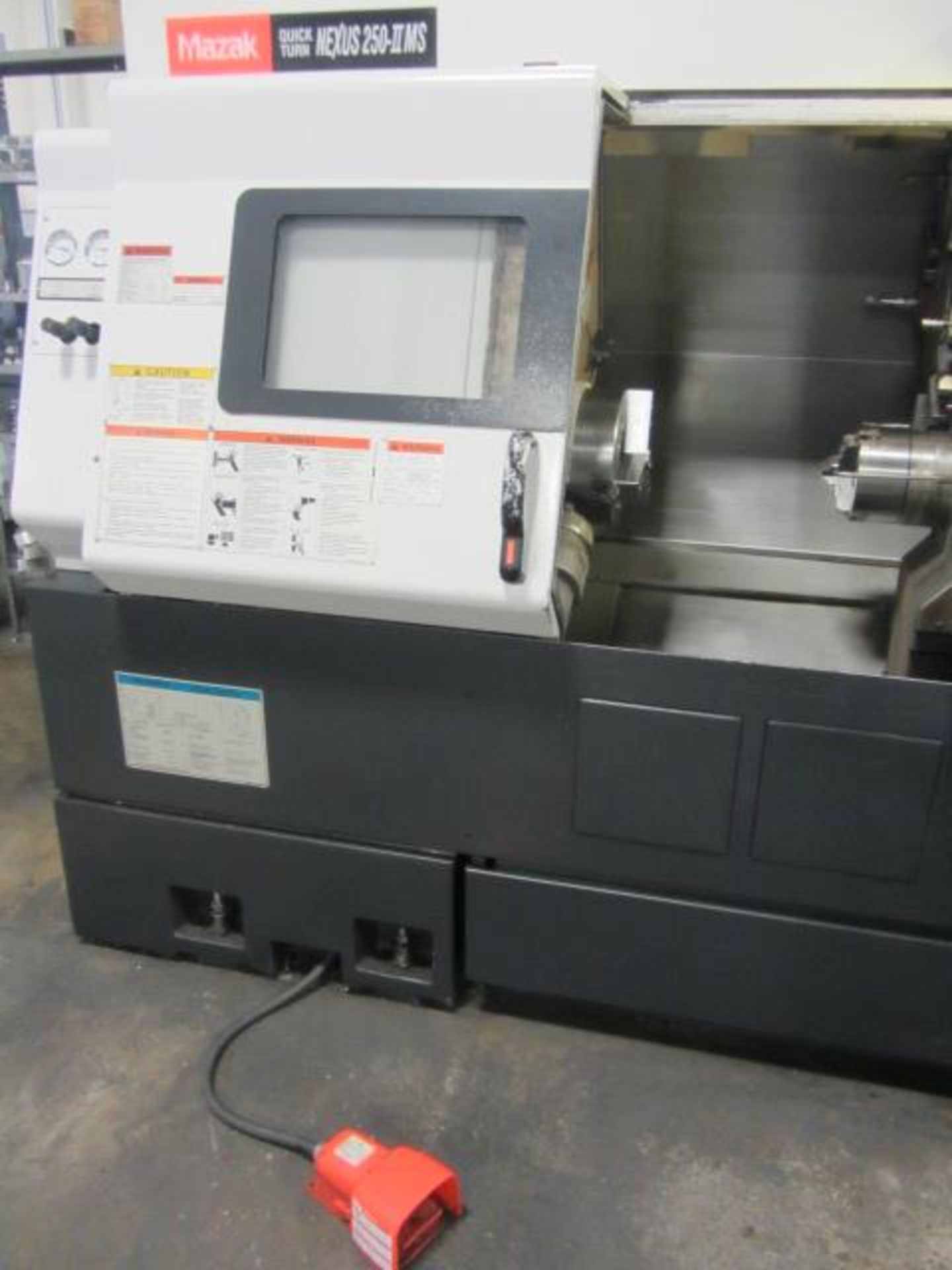 Mazak Quick Turn Nexus 250-II MS CNC Turning Center with Sub-Spindle, Milling, 10'' Main Chuck on - Bild 3 aus 9