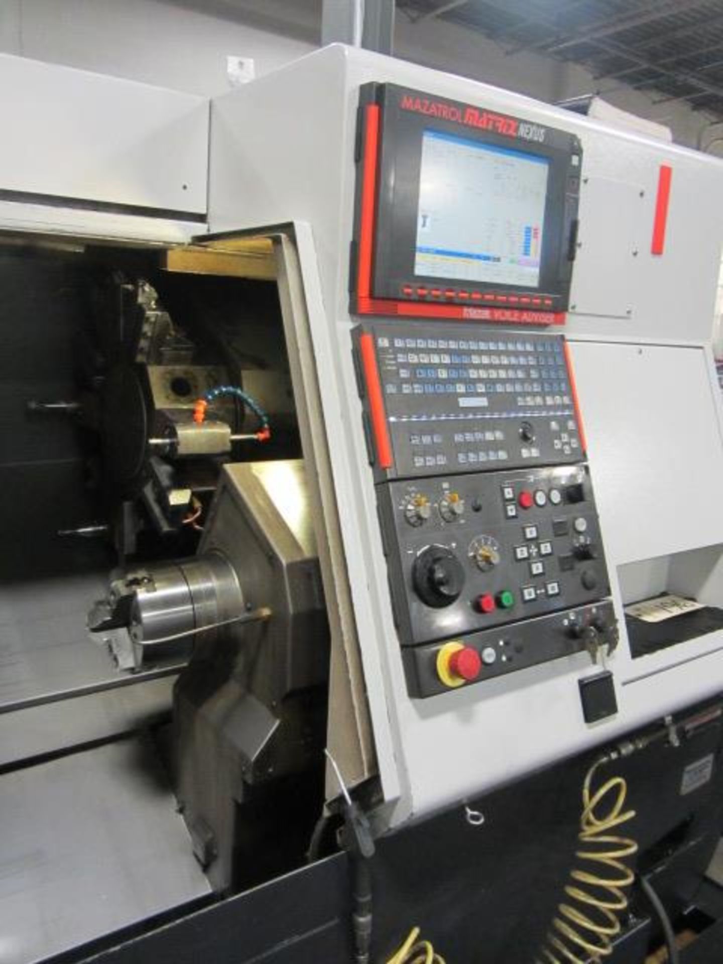 Mazak Quick Turn Nexus 250-II MS CNC Turning Center with Sub-Spindle, Milling, 10'' Main Chuck on - Image 4 of 9