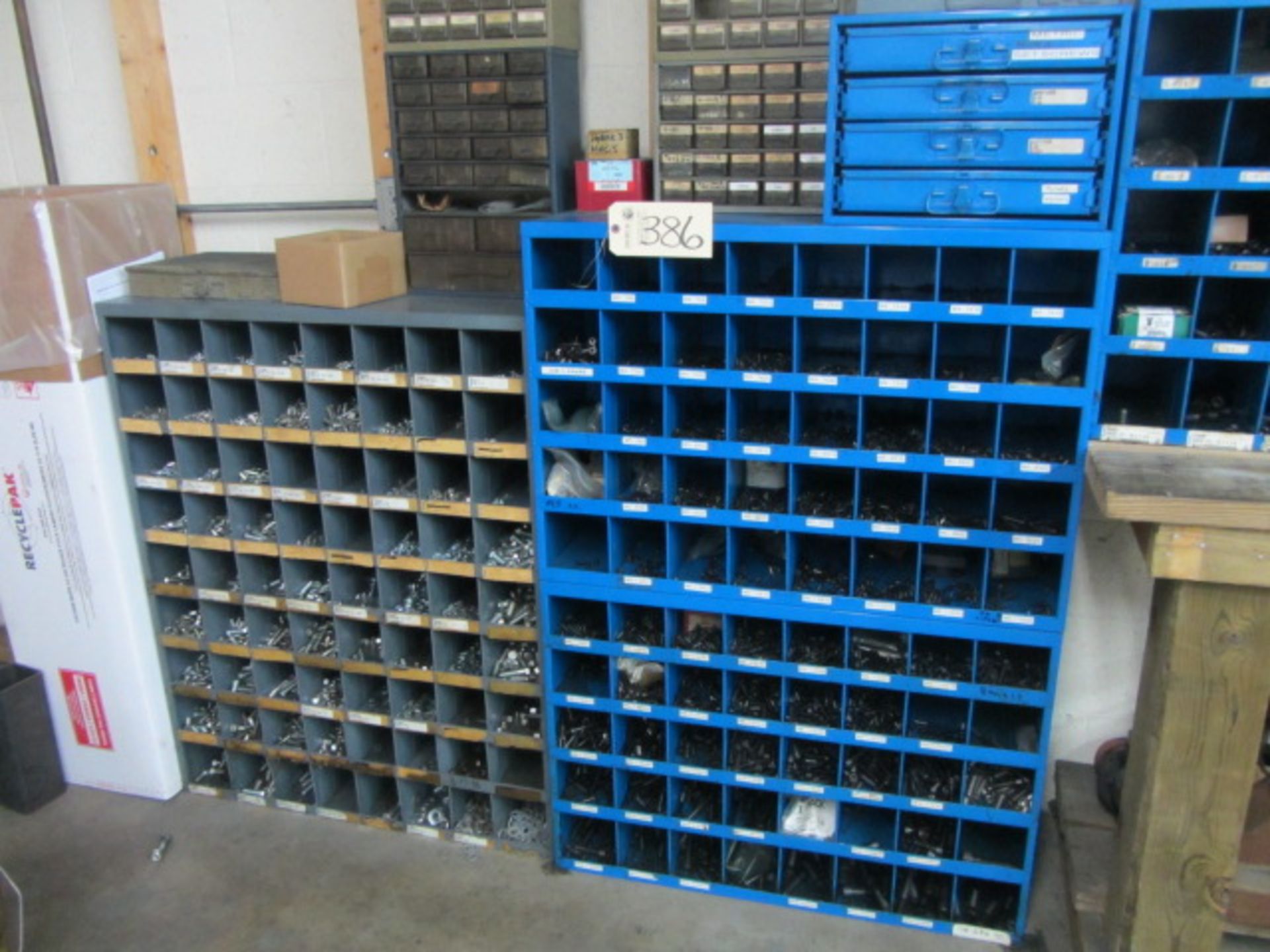 (2) Fastenal Shelves