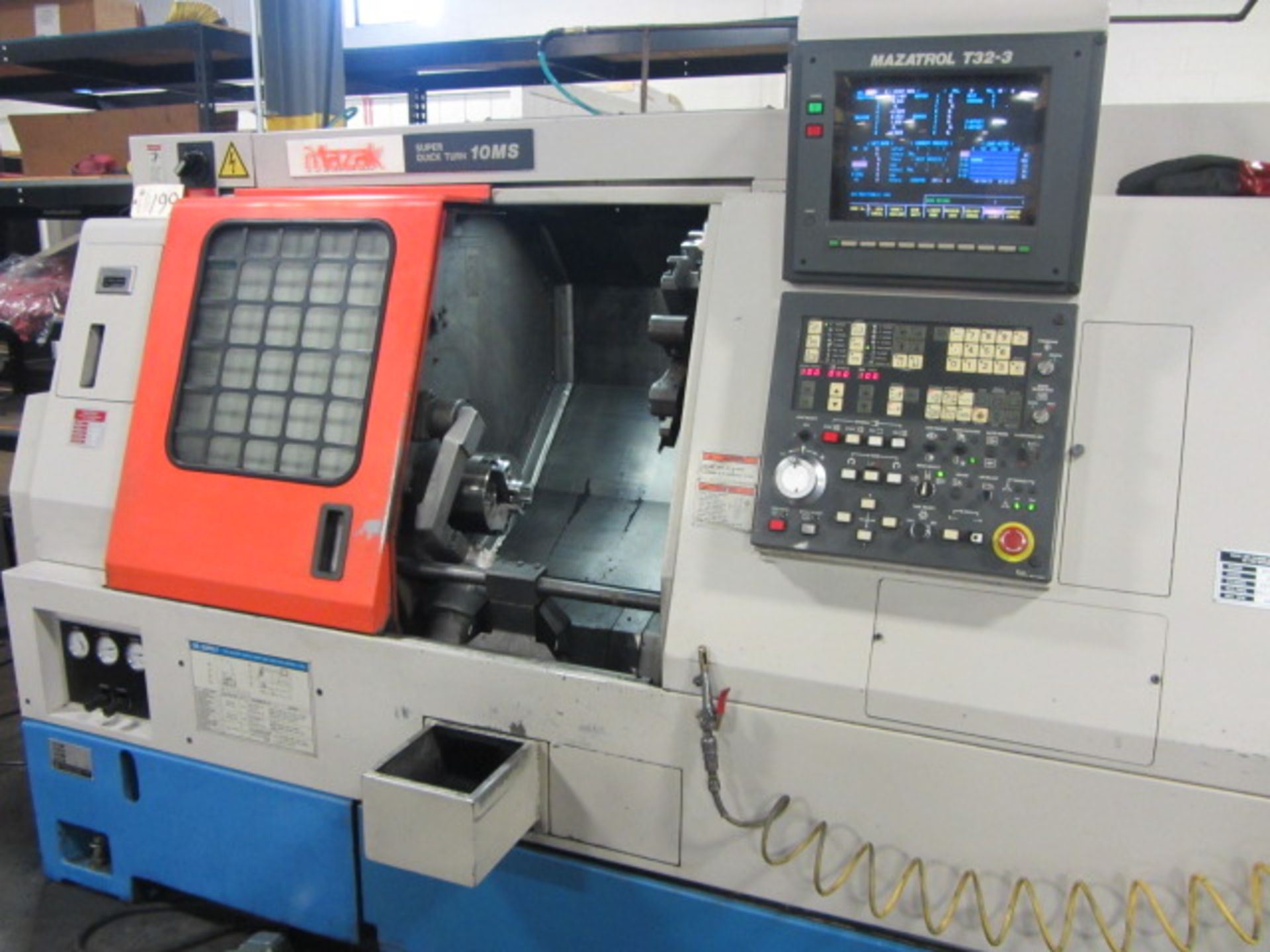 Mazak Super Quick Turn 10MS CNC Turning Center with Sub-Spindle, Milling, 6'' 3-Jaw Power Chuck, - Bild 5 aus 8