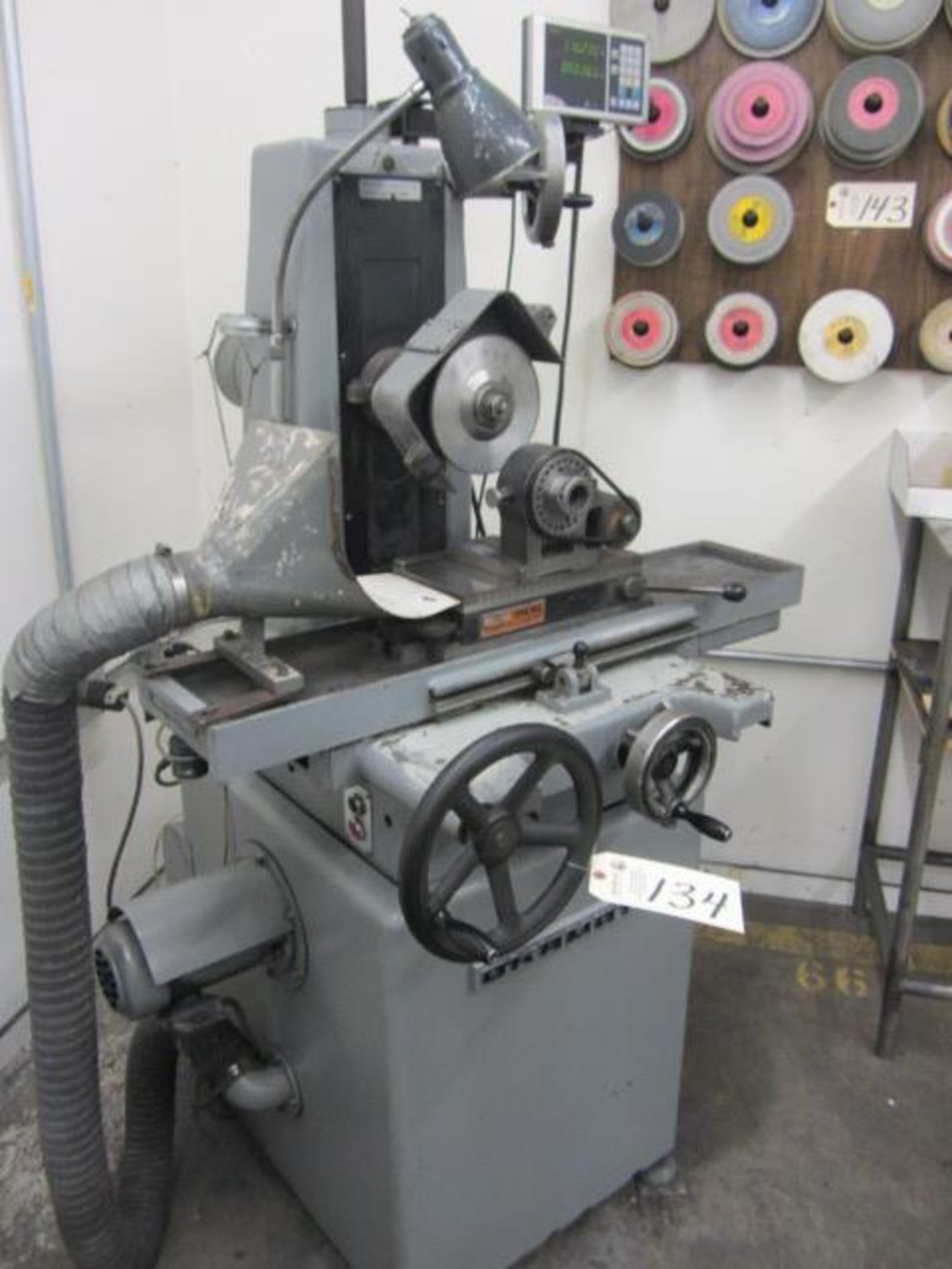 Okamoto OMA-350 6'' x 12'' Hand Feed Surface Grinder with Permanent Magnetic Chuck, Fagor Innova - Image 6 of 6