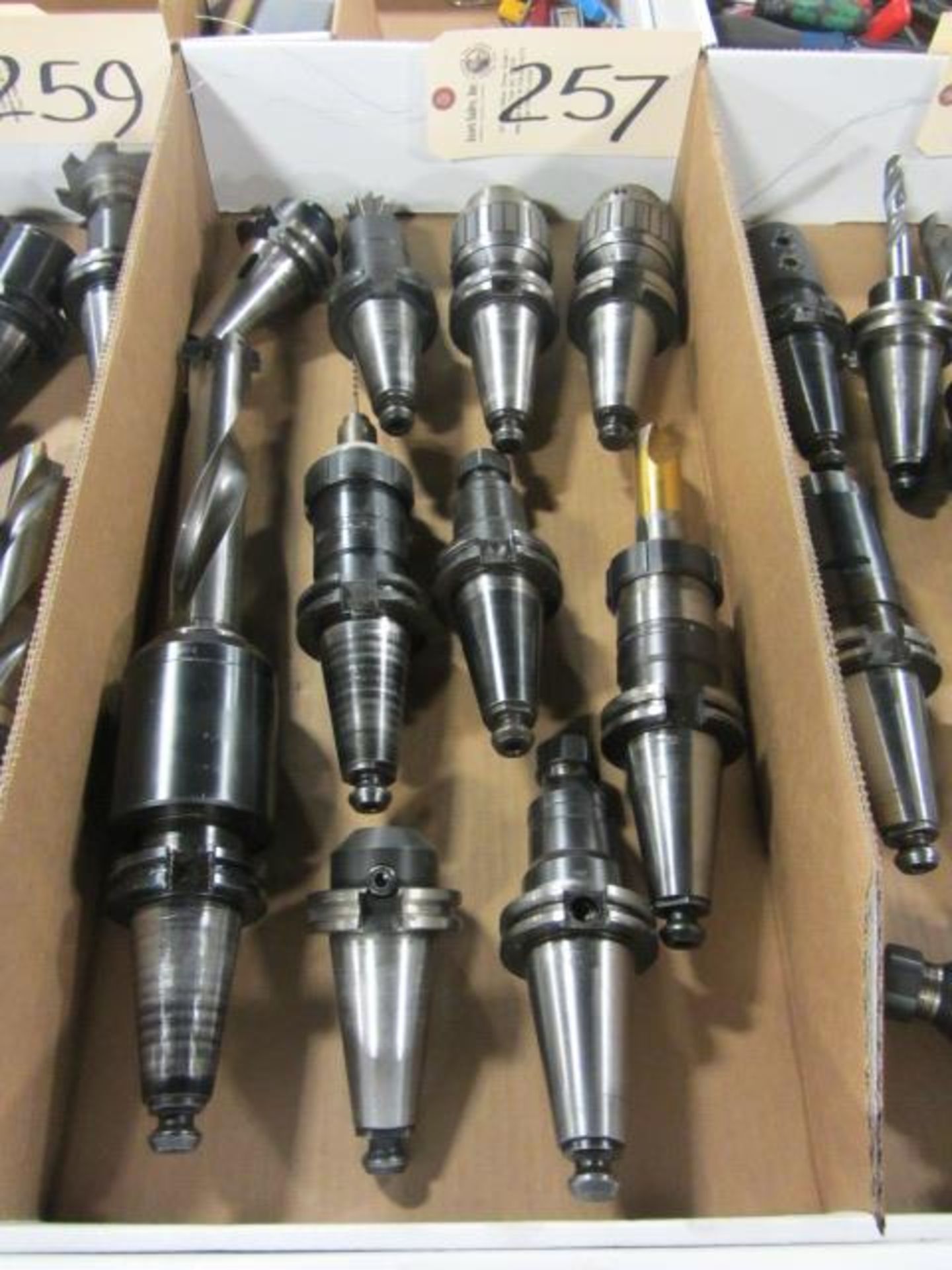 (10) 40 Taper Tool Holders