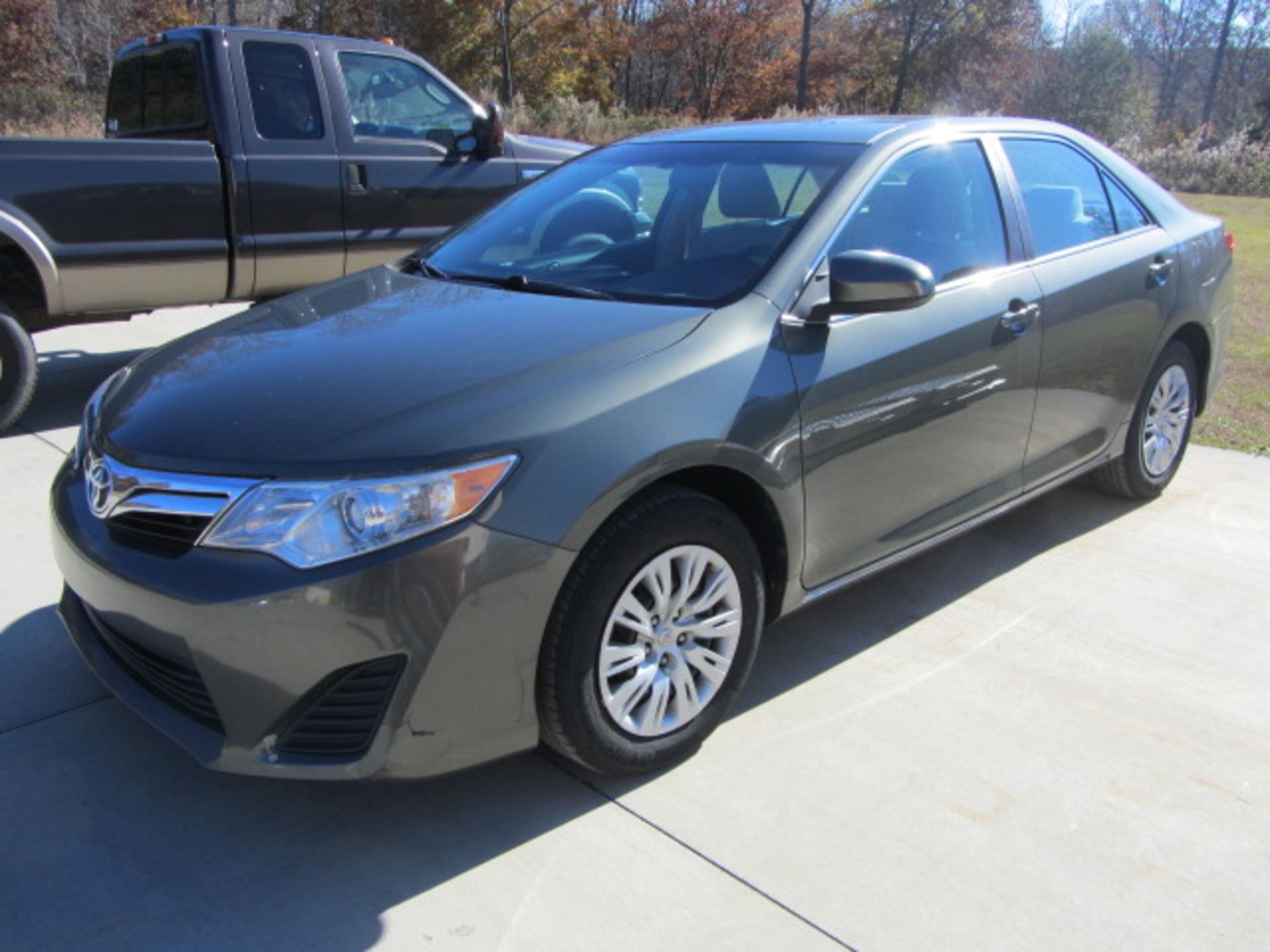 Toyota Model LE Camry 4 Door Sedan Car with 2.5 Liter 4 Cylinder Engine, Automatic Transmission,