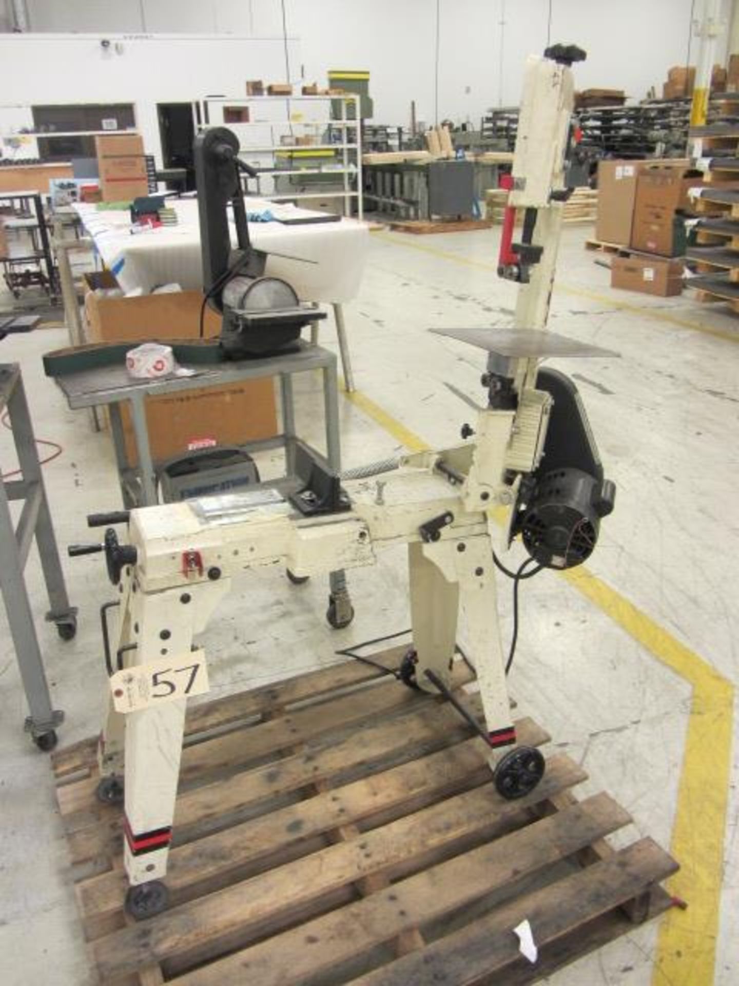 Jet Portable Saw & Dayton 2'' x 6'' Belt/Disc Sander