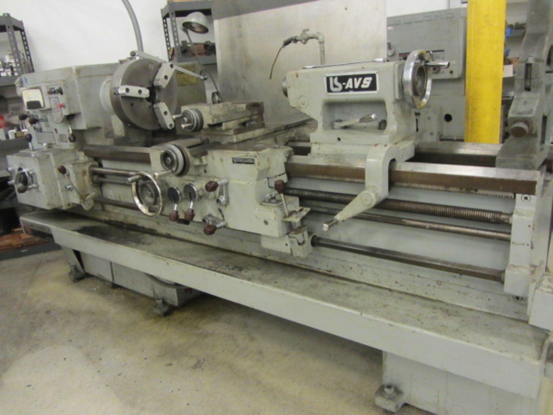 Lodge & Shipley AVS 2013 20'' Swing x 60'' Centers Engine Lathe with, 15'' 3 & 4 Jaw Chucks, Spindle - Image 8 of 10