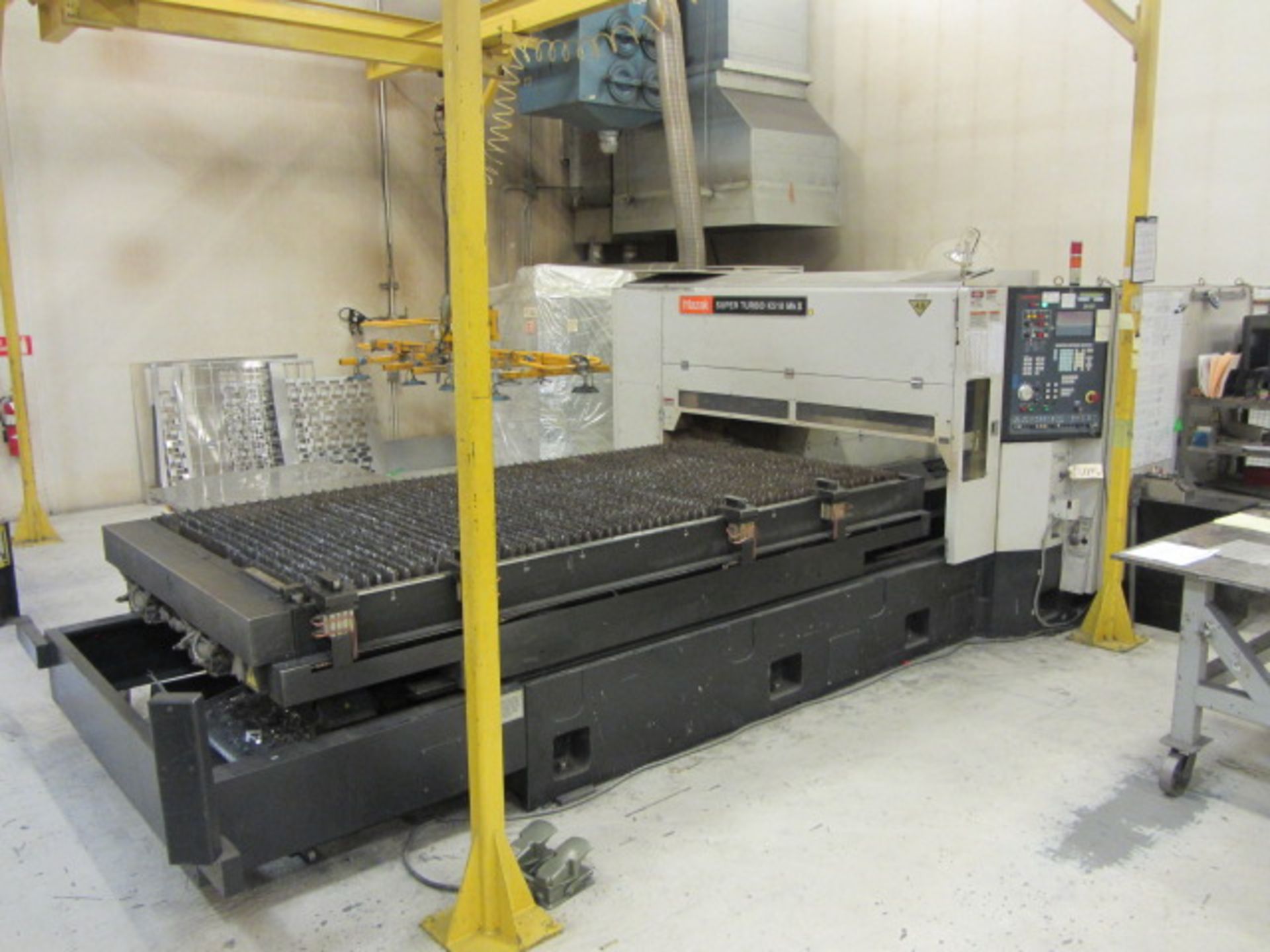 Mazak 4000 Watt CNC Laser Model Super Turbo X510 Mark II with 5' x 10' Work Table, Orion Chiller,