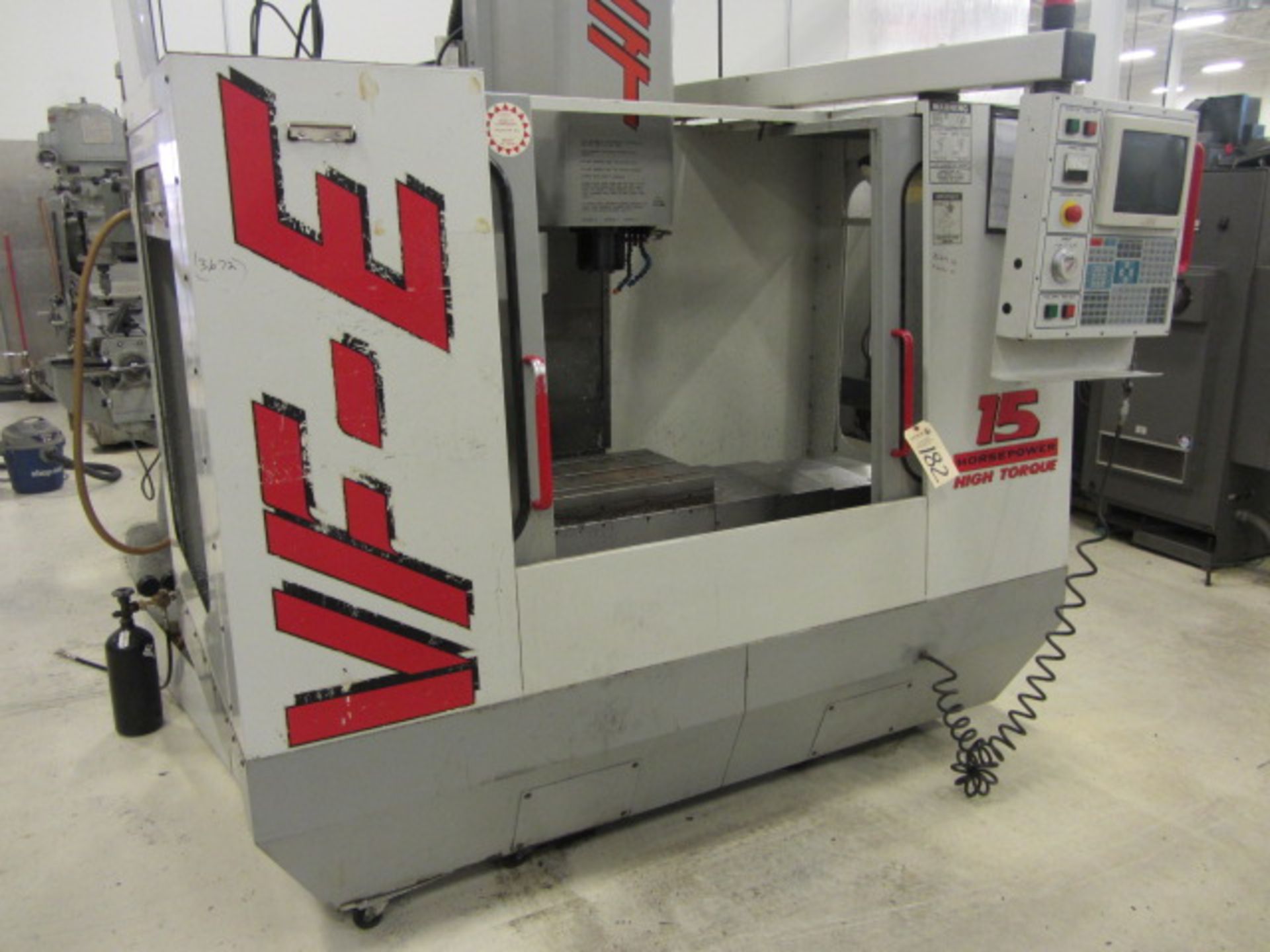 Haas VF-E Vertical Machining Center with 26'' x 14'' Table, #40 Taper Spindle Speeds to 7500 RPM, - Image 5 of 9