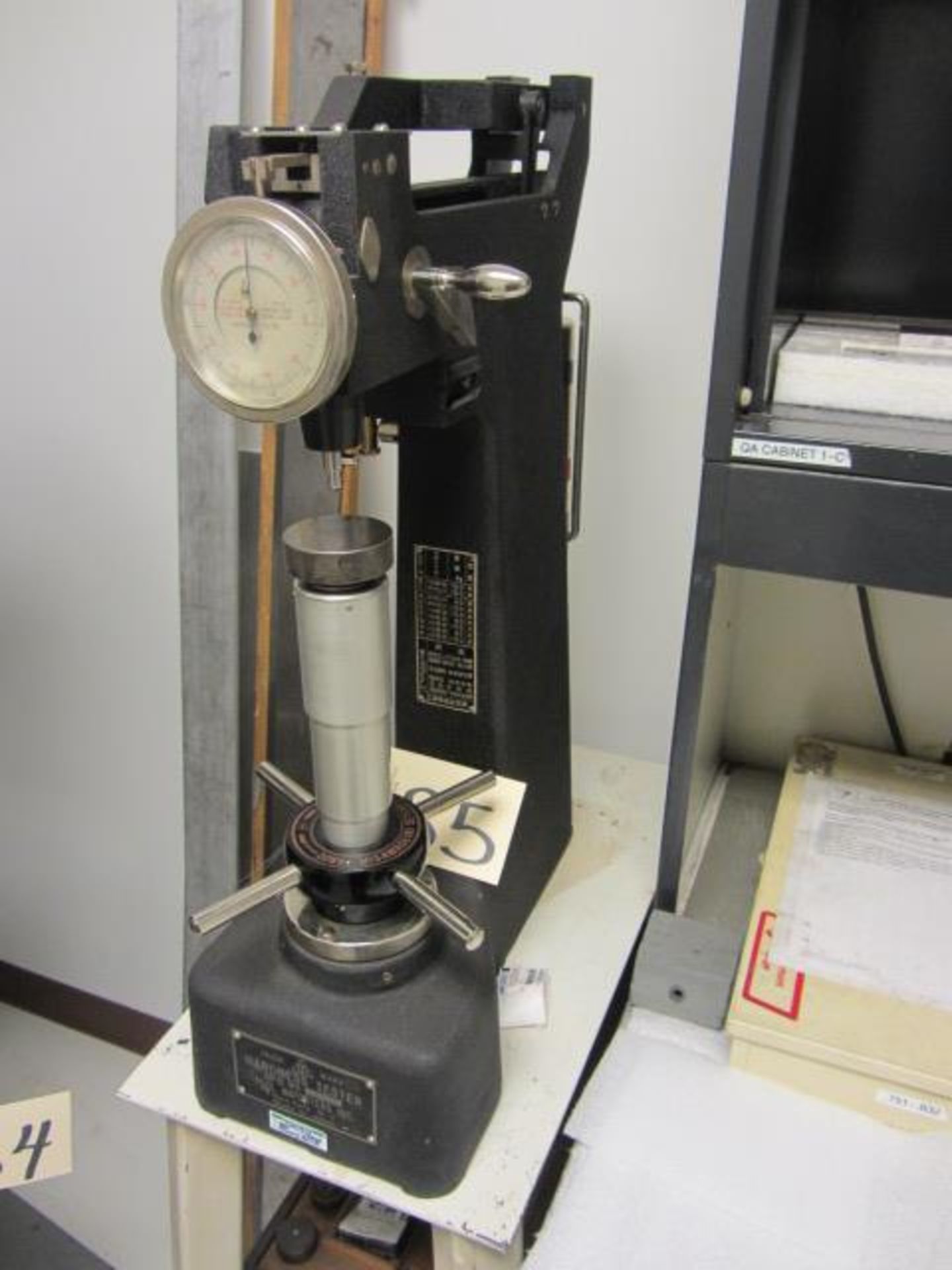 Trademark II Hardness Tester with B & C Scales, 100/150 KG, Stand, Weights, sn:640417