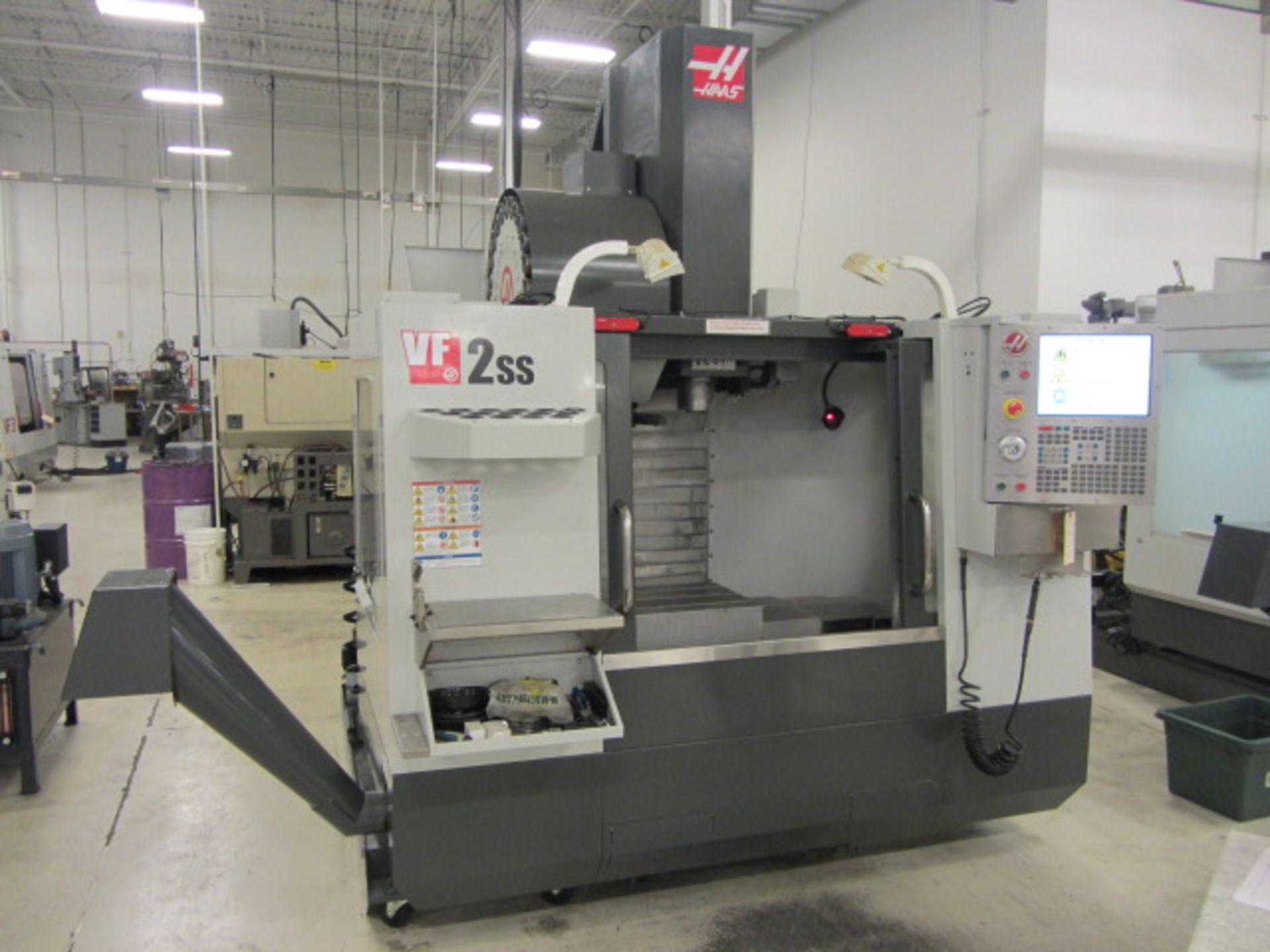 Haas VF-2SS Super Speed CNC Vertical Machining Center with 36'' x 14'' Table, #40 Taper Spindle