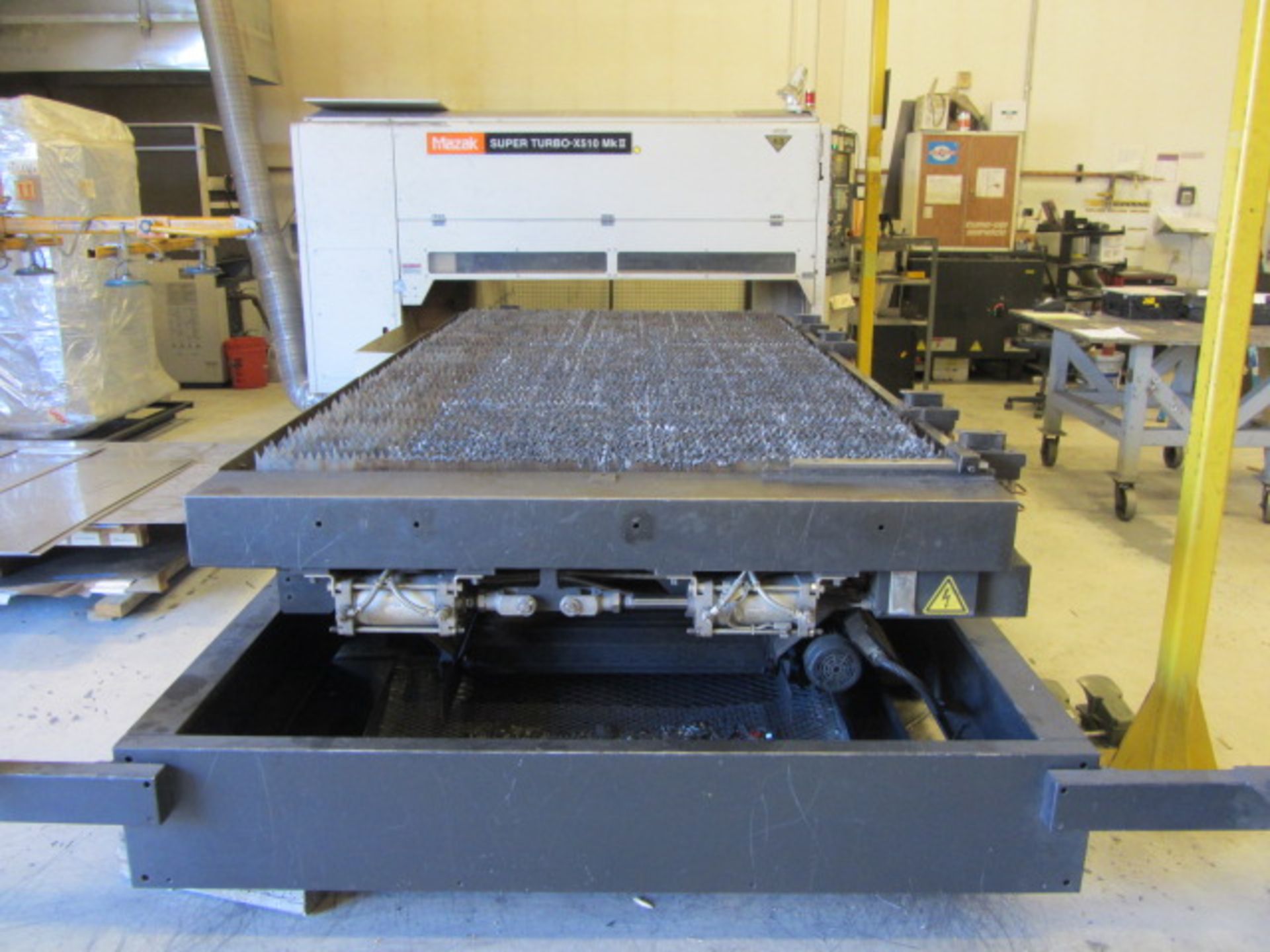 Mazak 4000 Watt CNC Laser Model Super Turbo X510 Mark II with 5' x 10' Work Table, Orion Chiller, - Image 4 of 10