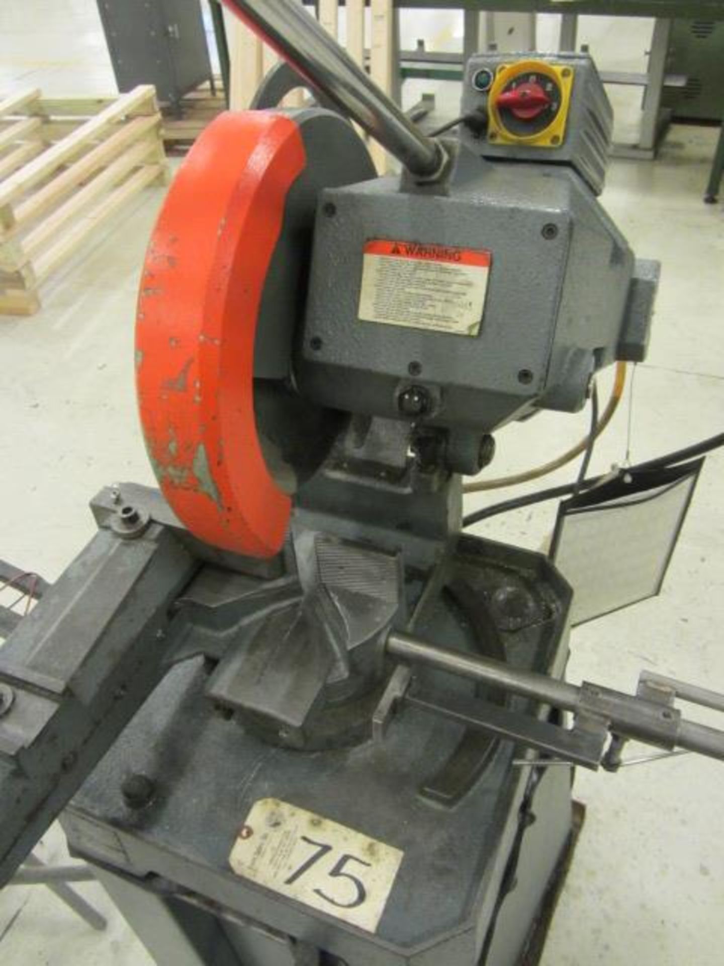 Saccardo 112L 8/4/2 Mitre Cutting Cold Saw with 14'' Diameter Blade, Vise, Barstop, sn:33069 - Image 2 of 5