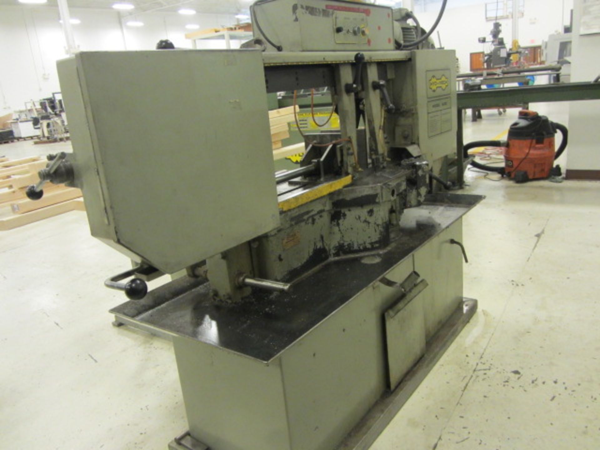 Hyd-Mech S-20 Mitre Cutting Horizontal Bandsaw with 13''H x 18''W Capacity, 13'' Rounds, Mitres to - Image 5 of 8