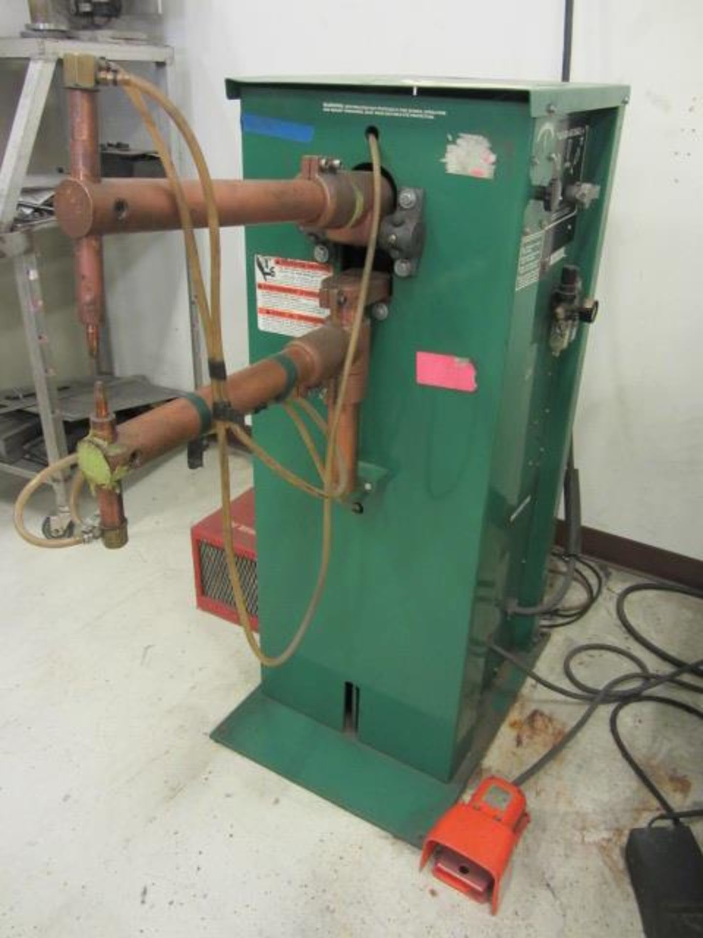 Western Arctronics 30 KVA Spot Welder with 1 Phase, Timer, Controls, Remote Foot Pedal Control, sn: - Image 5 of 6