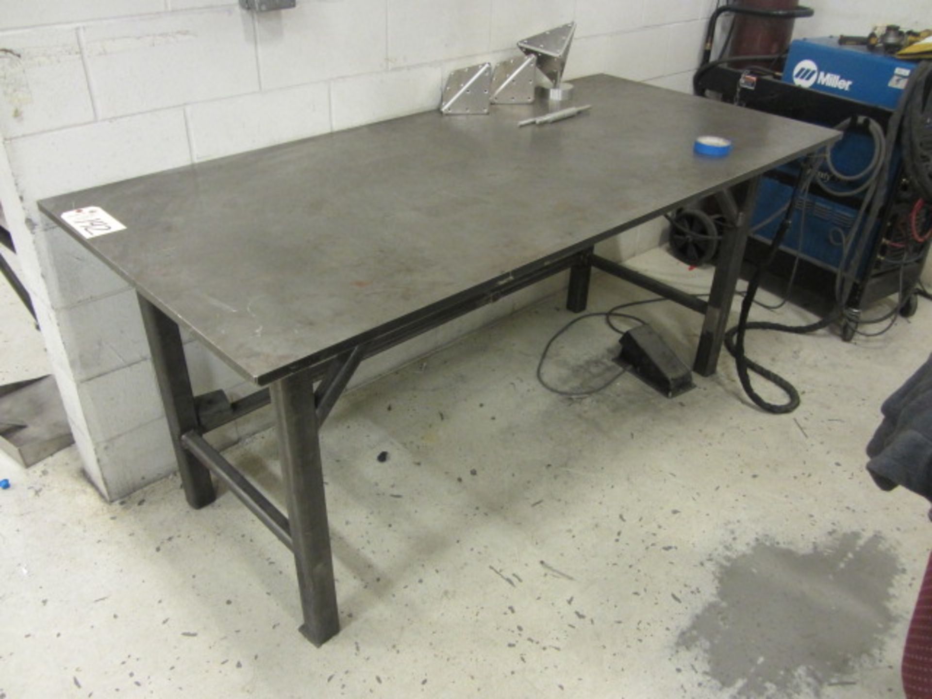 36'' x 72'' Steel Table