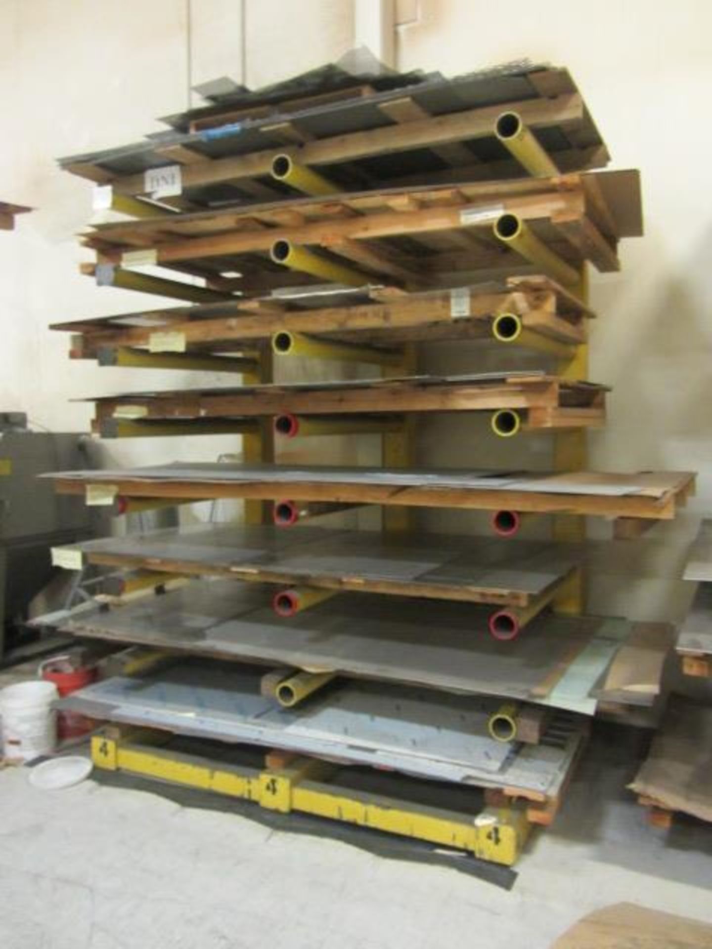 Sheet Metal on Rack