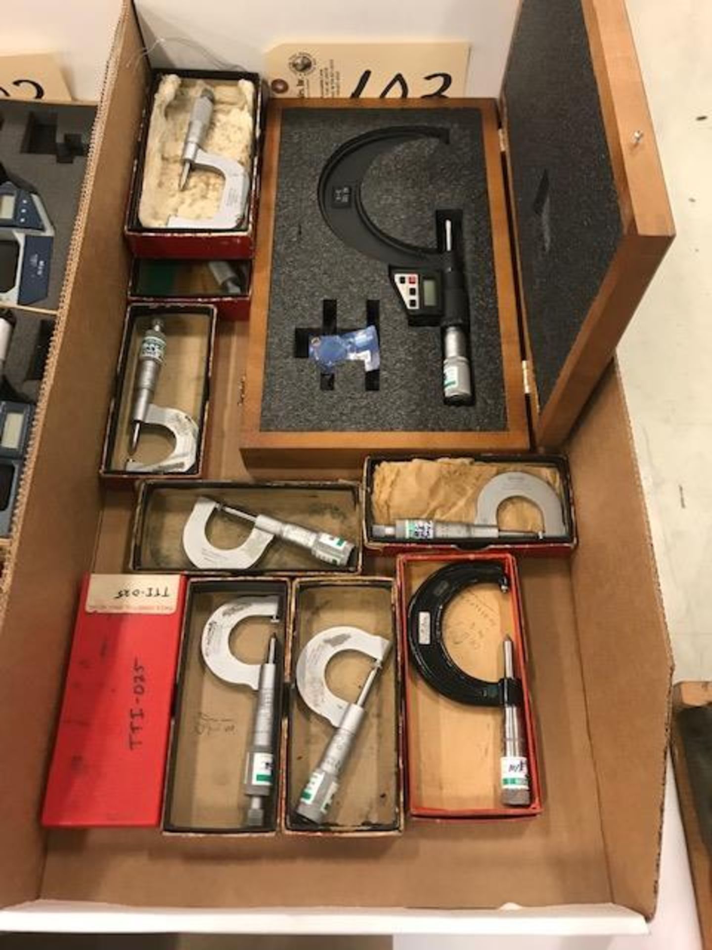 Assorted Micrometers