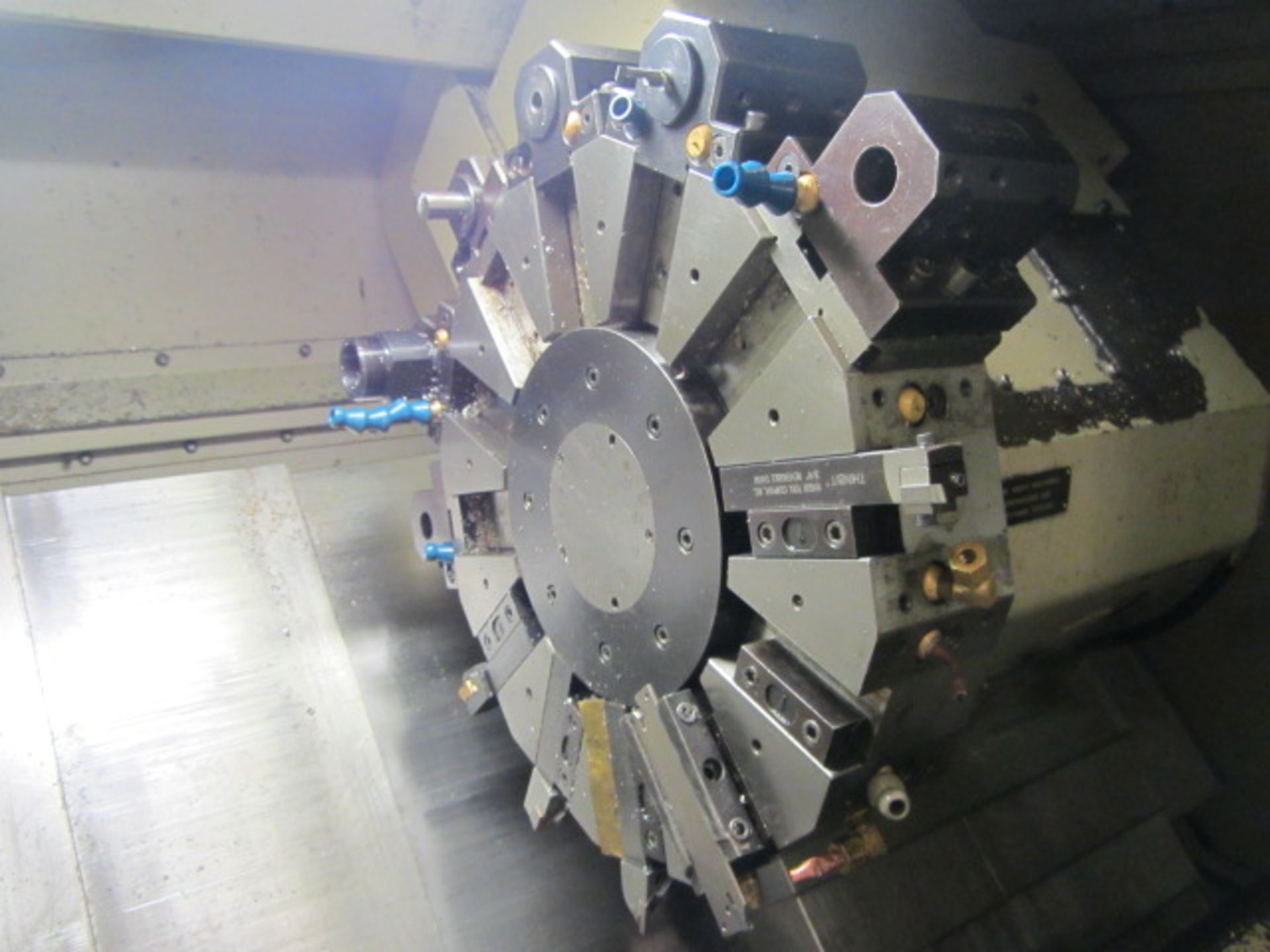 Hardinge Conquest T42 CNC Turning Center with 6'' Chuck, Collet Spindle Nose, Spindle Speeds to 5000 - Image 4 of 9
