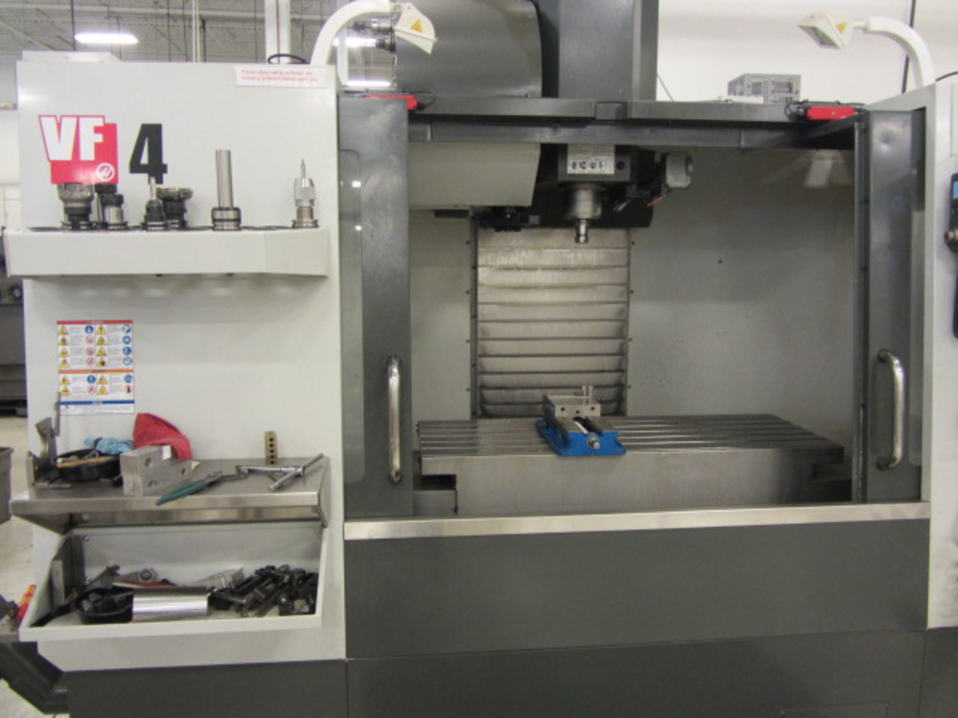 Haas VF-4 CNC Vertical Machining Center with 52'' x 18'' Table, #40 Taper Spindle Speeds to 8100 - Image 2 of 9