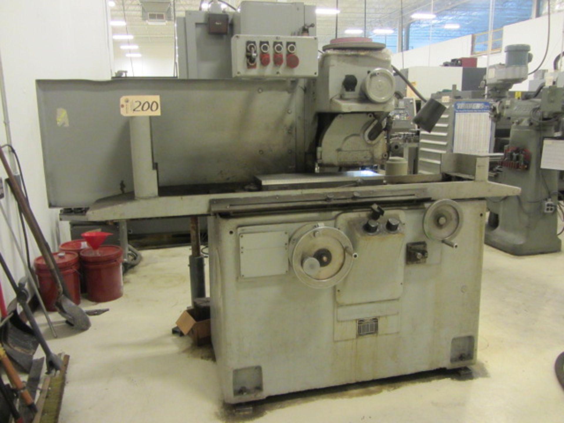 Thompson 8'' x 24'' Hydraulic Surface Grinder with Mag Chuck, Button Controls, sn:101029