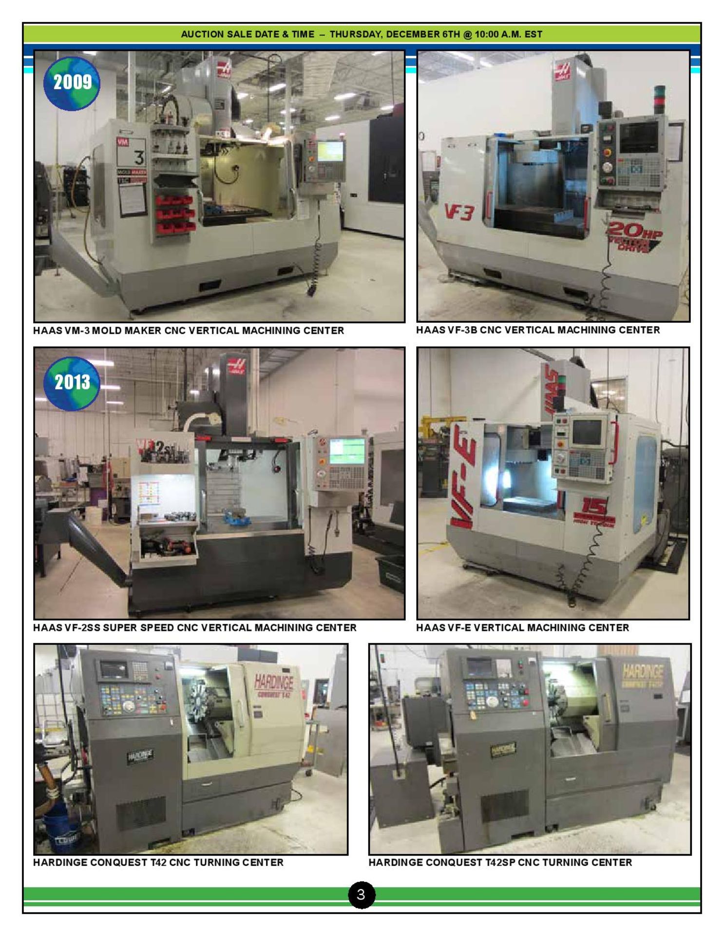 Register Now! TRI-TECH USA INC. - OKK, HAAS, Precision CNC & Fabricating Facility - Image 3 of 8