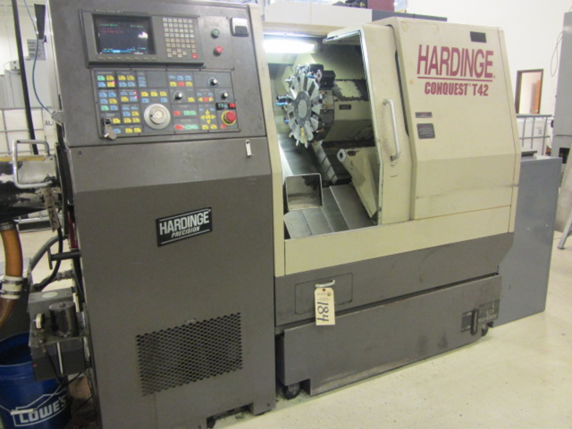 Hardinge Conquest T42 CNC Turning Center with 6'' Chuck, Collet Spindle Nose, Spindle Speeds to 5000 - Bild 8 aus 9