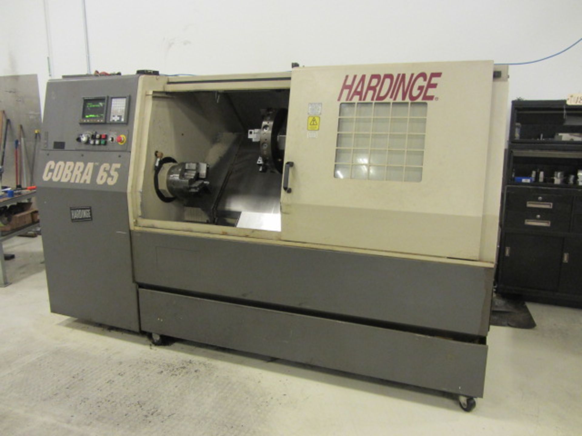 Hardinge Cobra 65 CNC Turning Center with Capacity to 10'' Chuck, 22'' Swing x 31'' Centers to - Image 5 of 8