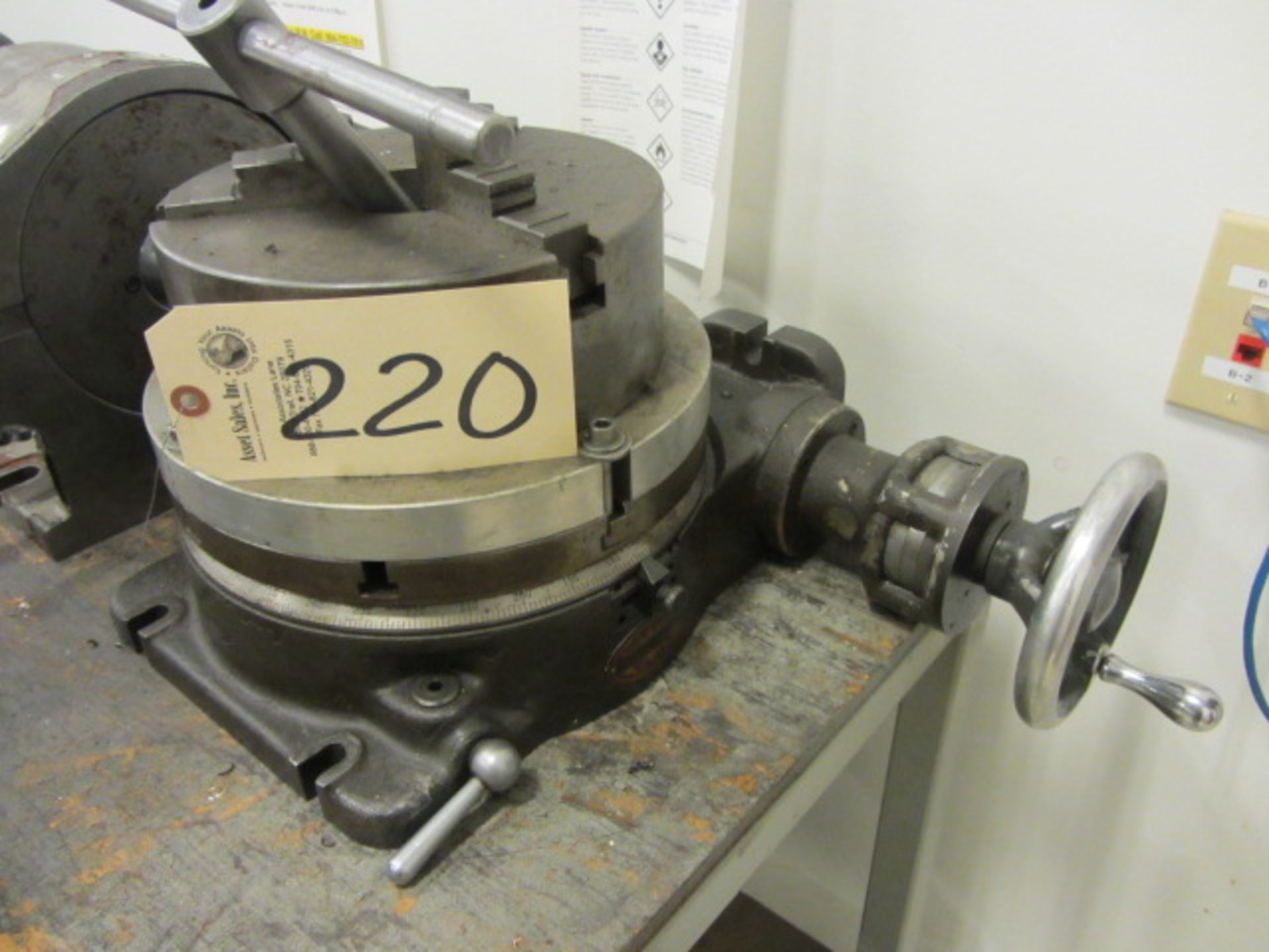 Moore 10'' Rotary Table with Chuck