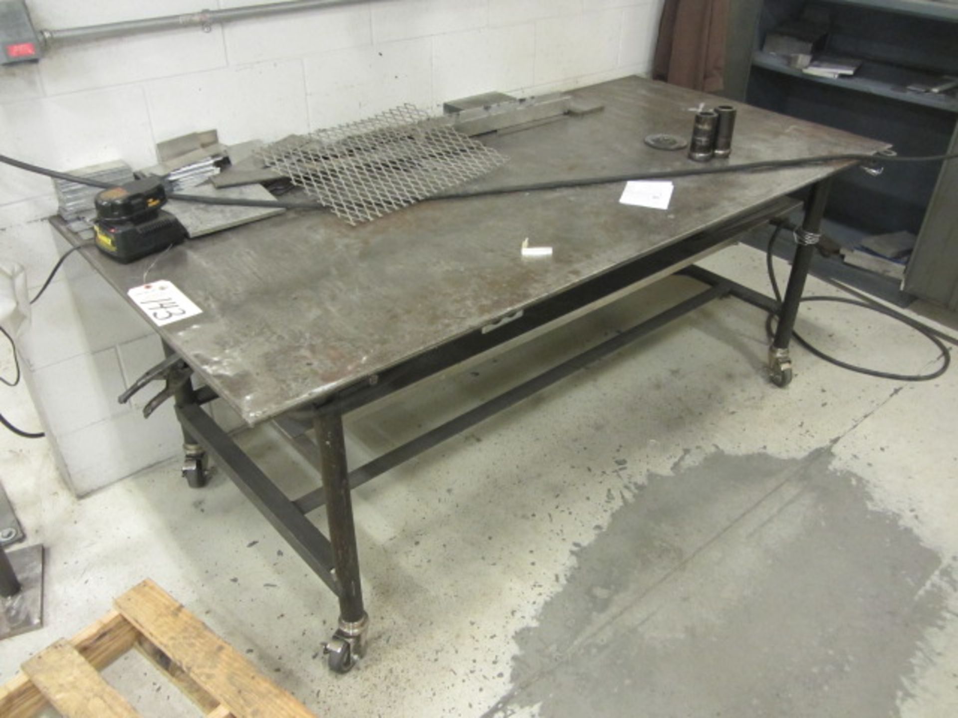 37'' x 78'' Portable Steel Table