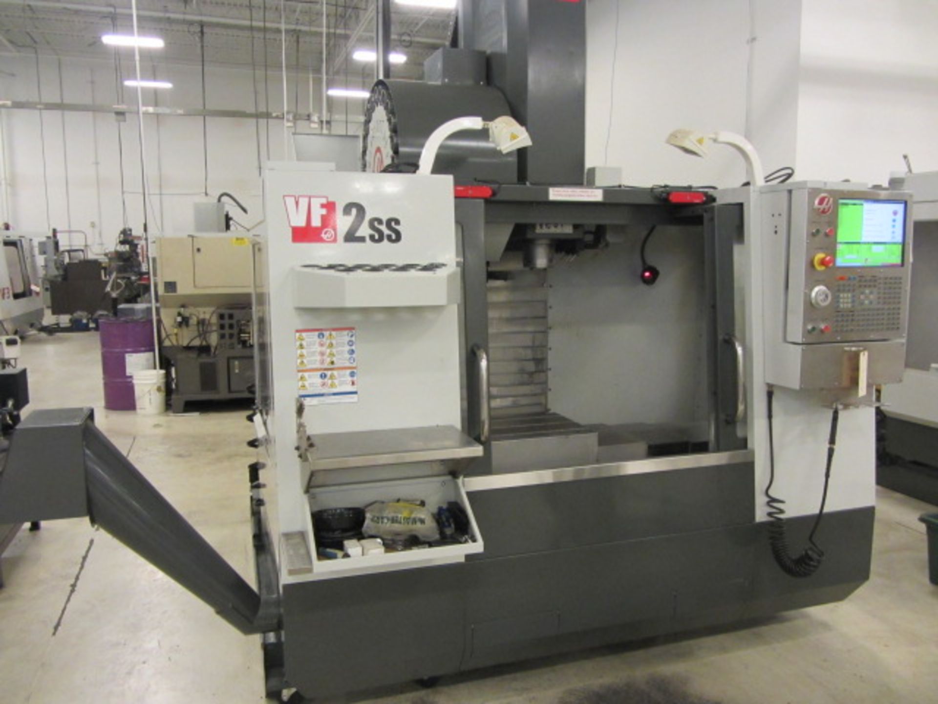 Haas VF-2SS Super Speed CNC Vertical Machining Center with 36'' x 14'' Table, #40 Taper Spindle - Image 11 of 11