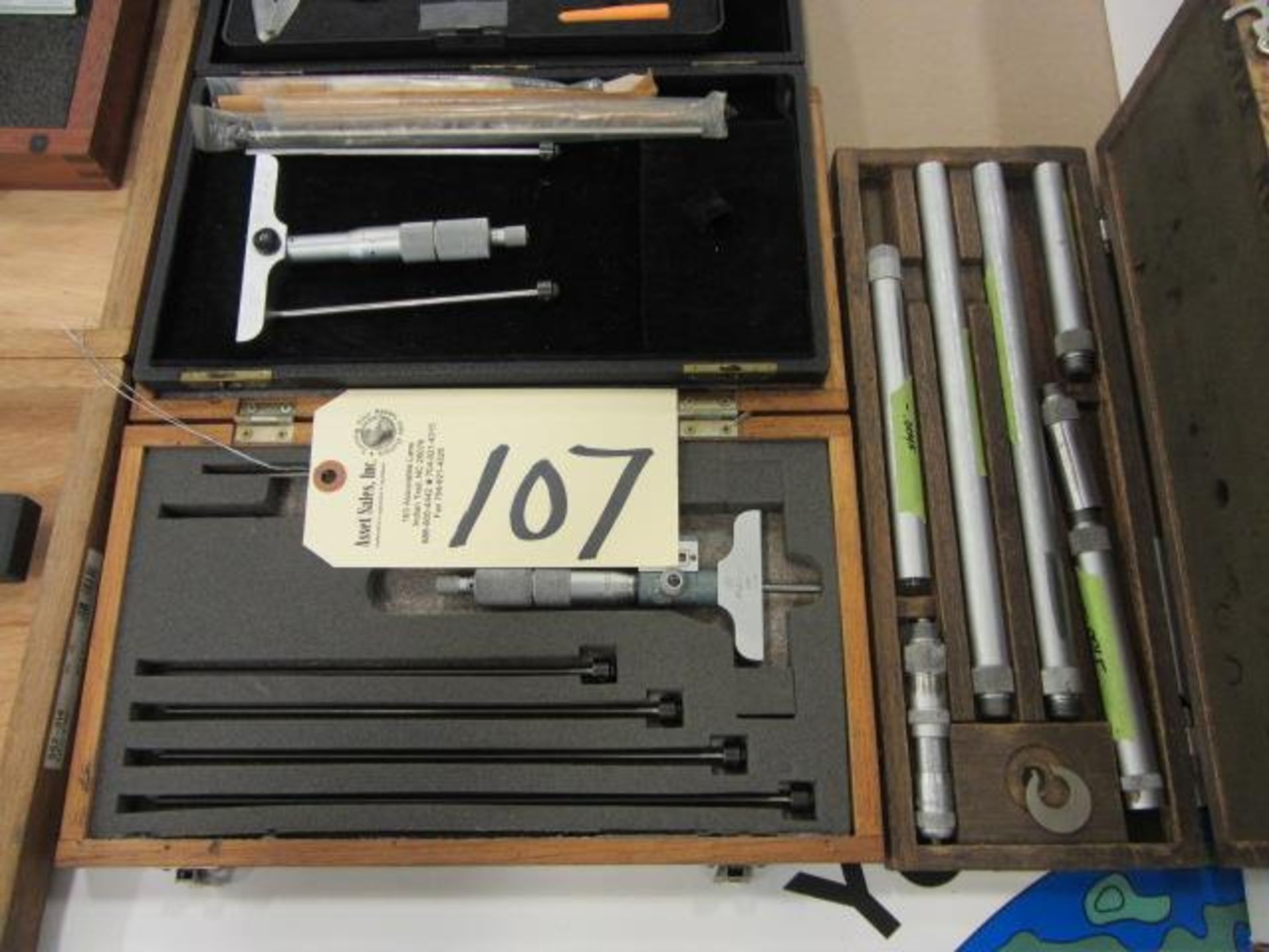 (2) Depth Gauge Sets & 6'' Caliper