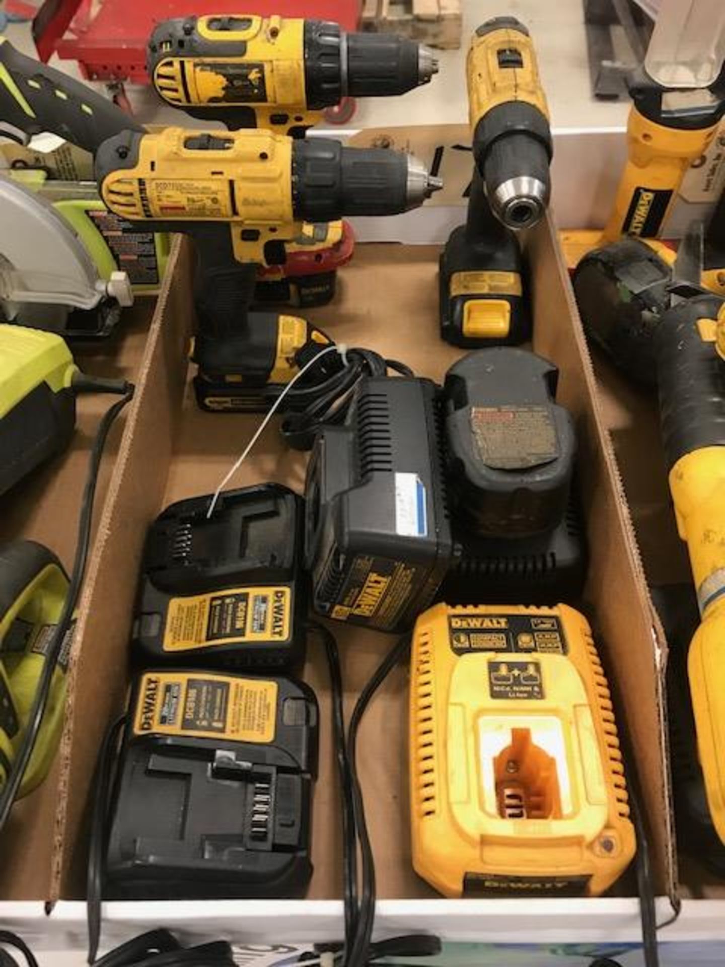 (3) Dewalt Drills & Chargers