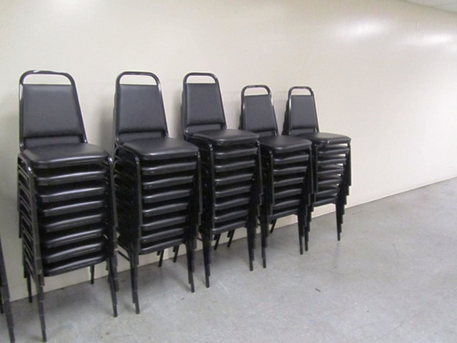 Approx (40) Chairs, (6) Folding Tables (in breakroom)