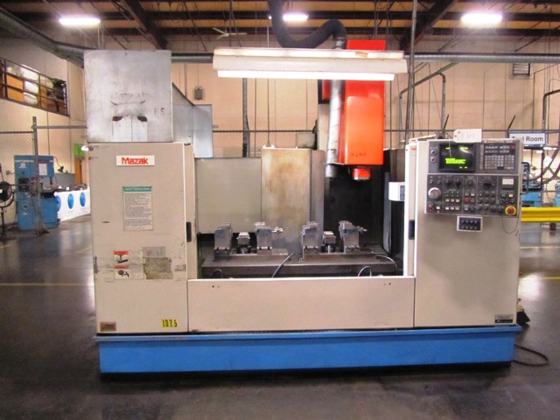 Mazak Model VTC 41M CNC Vertical Machining Center with 24 ATC, 17'' x 58'' T-Slotted Table, 40