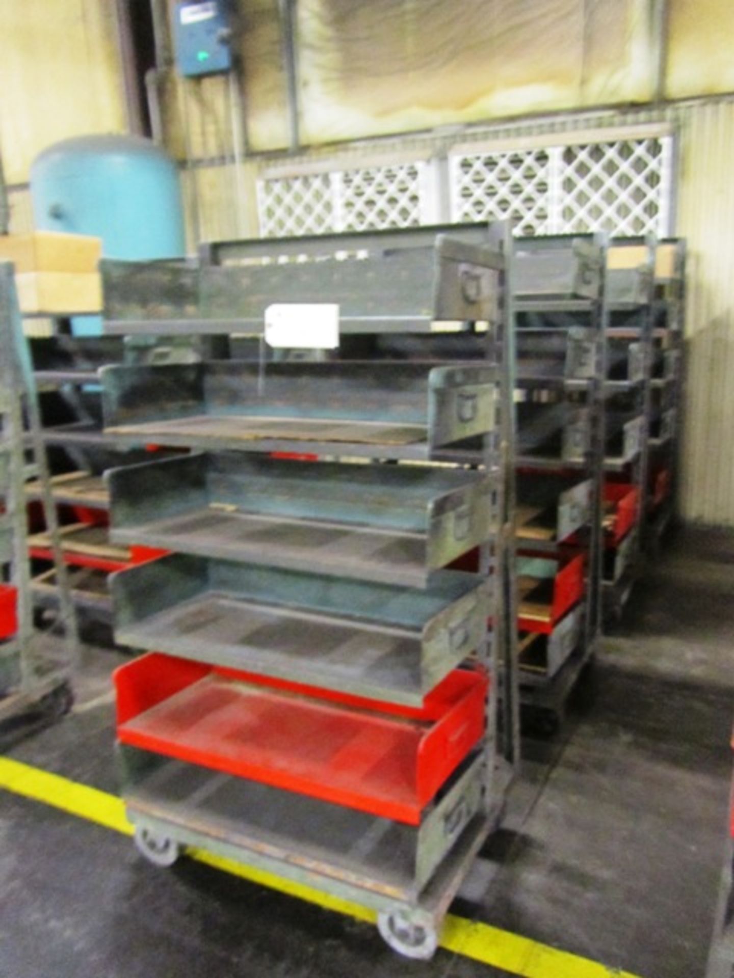 (4) Portable Parts Carts