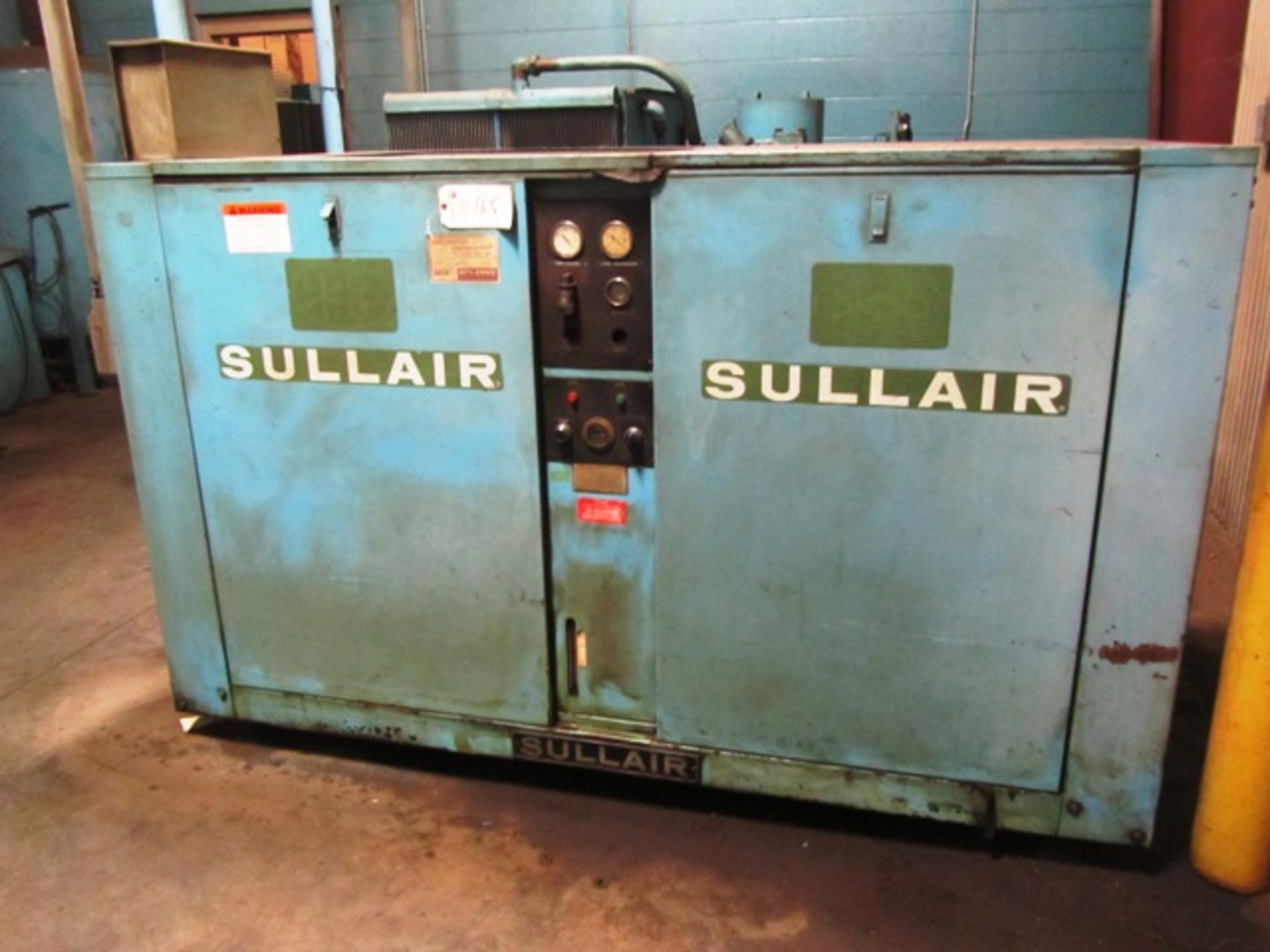 Sullair 16B-75L 75 HP Rotary Screw Air Compressor, sn:003-58921 **delay delivery to Wednesday,