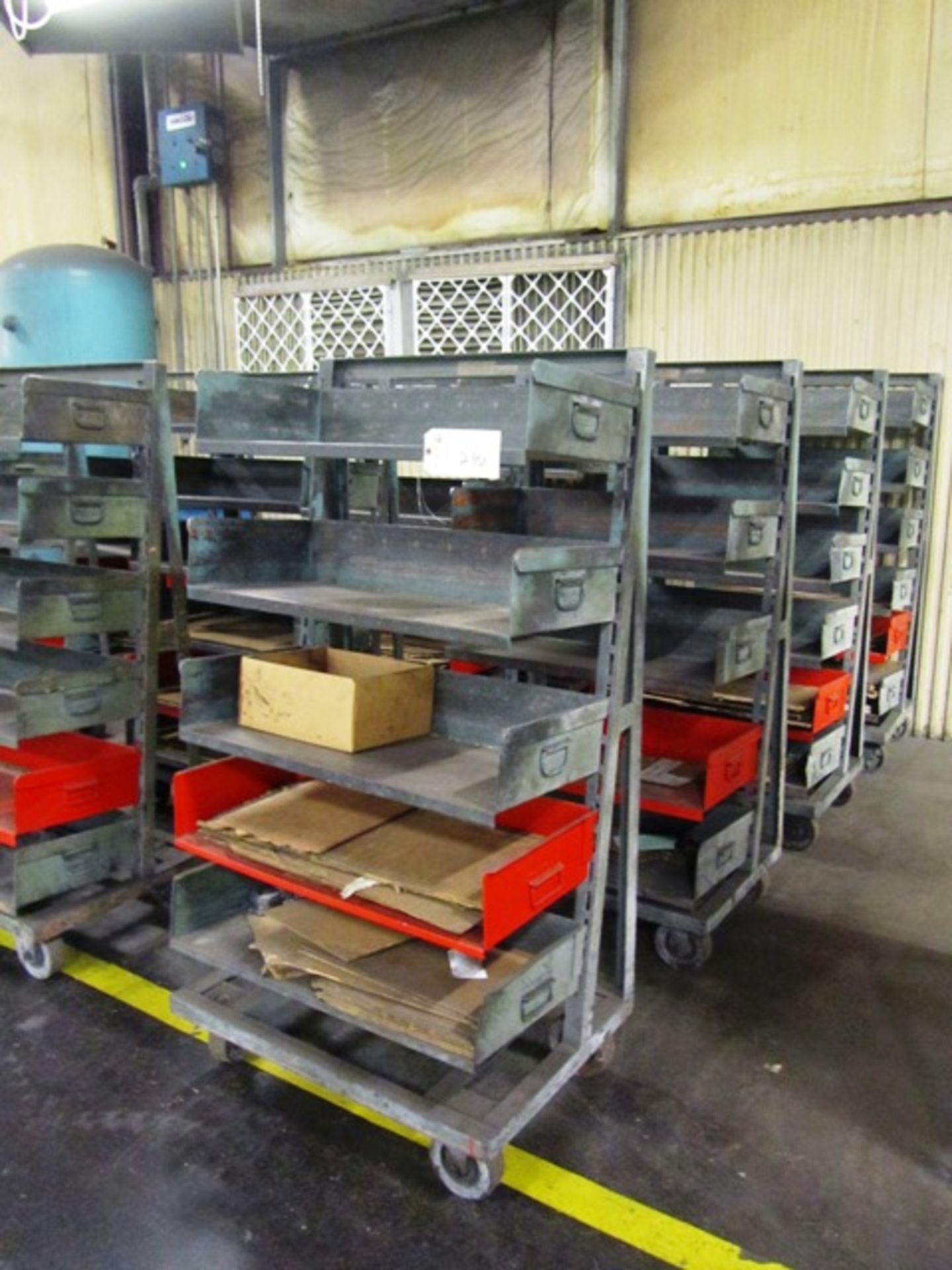 (4) Portable Parts Carts