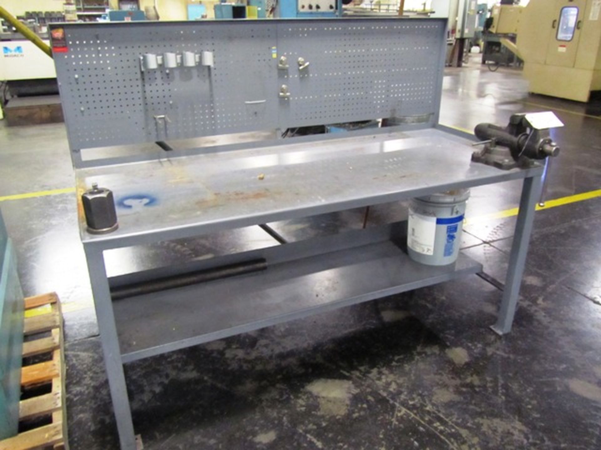 Workbench with 4'' Wilton Vise