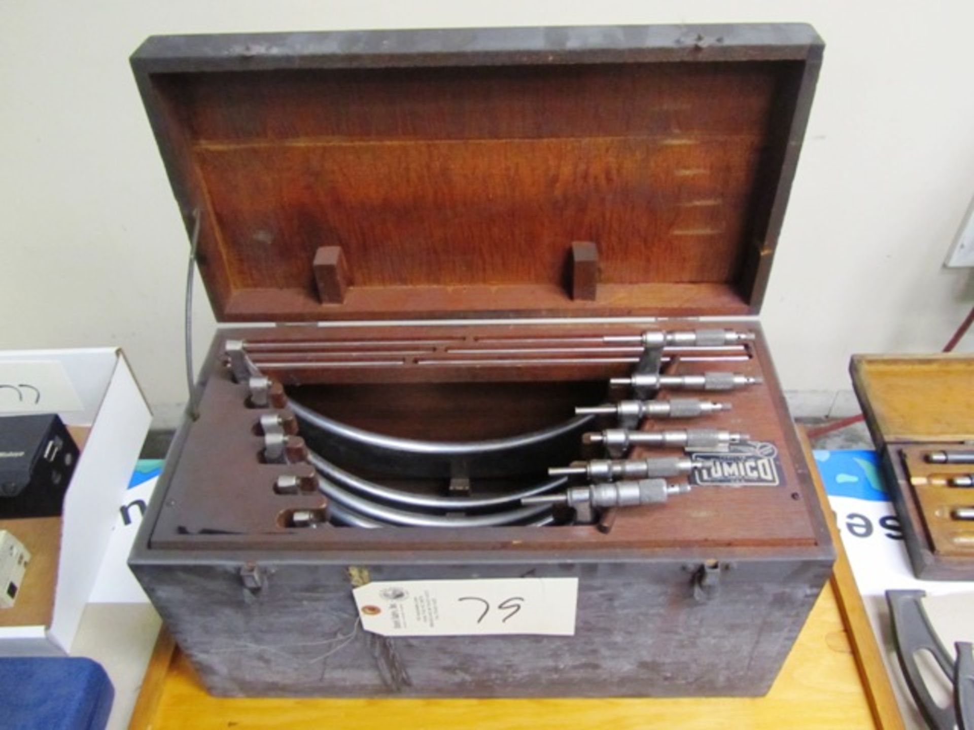 Scherr Tumico 6''-7'' - 11''-12'' Standard Micrometer Set