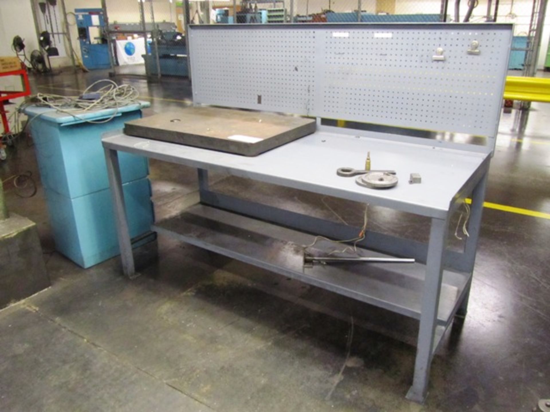 Workbench with Steel Plate