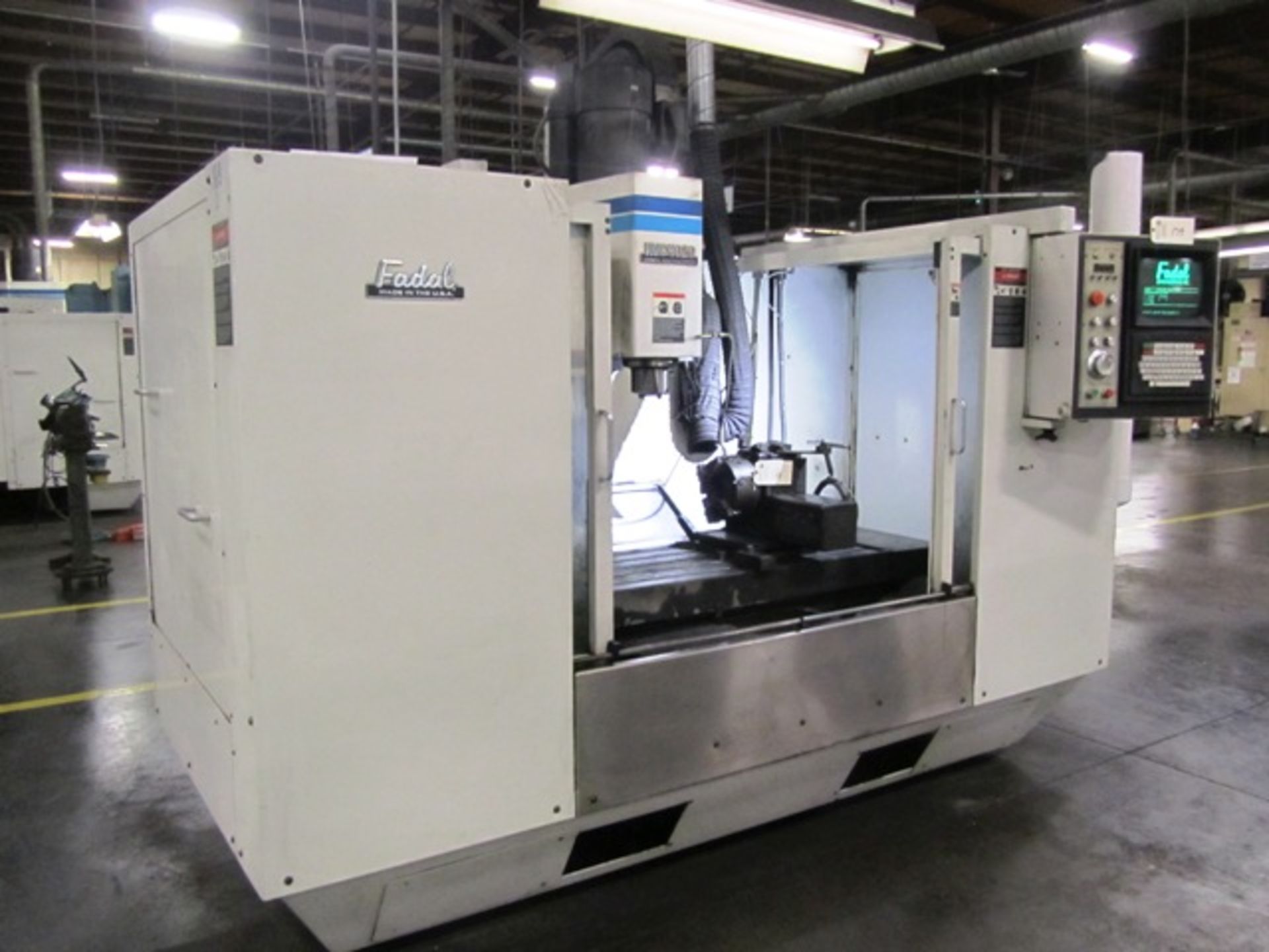 Fadal Model 4020 Vertical Machining Center with 20 ATC, 40 Taper, 20'' x 48'' Table, Fadal CNC - Image 3 of 3